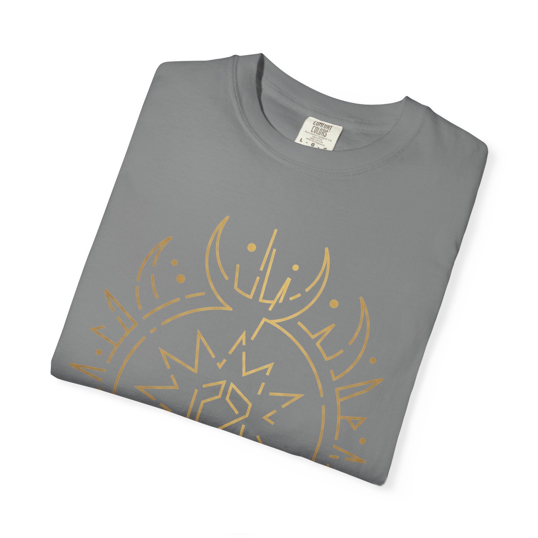 Power Runs Black PRB Cael Mór Symbol T-Shirt — ‘Nothing Connects’ Minimal Graphic Tee by Power Runs Black