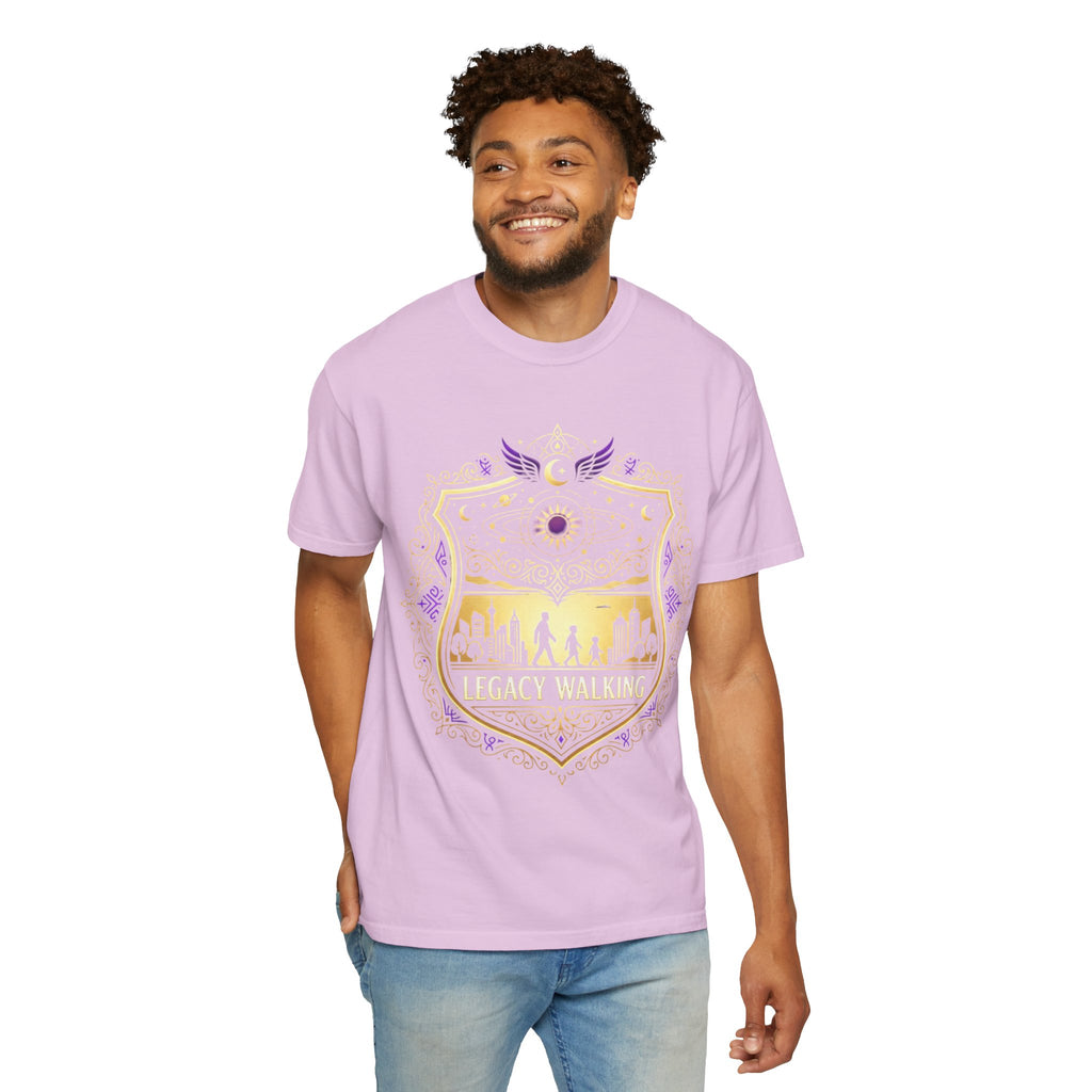 PRB Sci-Fi Adventure Graphic Tee | Futuristic Forest Print Unisex T-Shirt by Printify