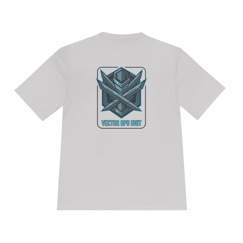 Power Runs Black PRB Blackline Vector Ops Unit Graphics Tee by Power Runs Black
