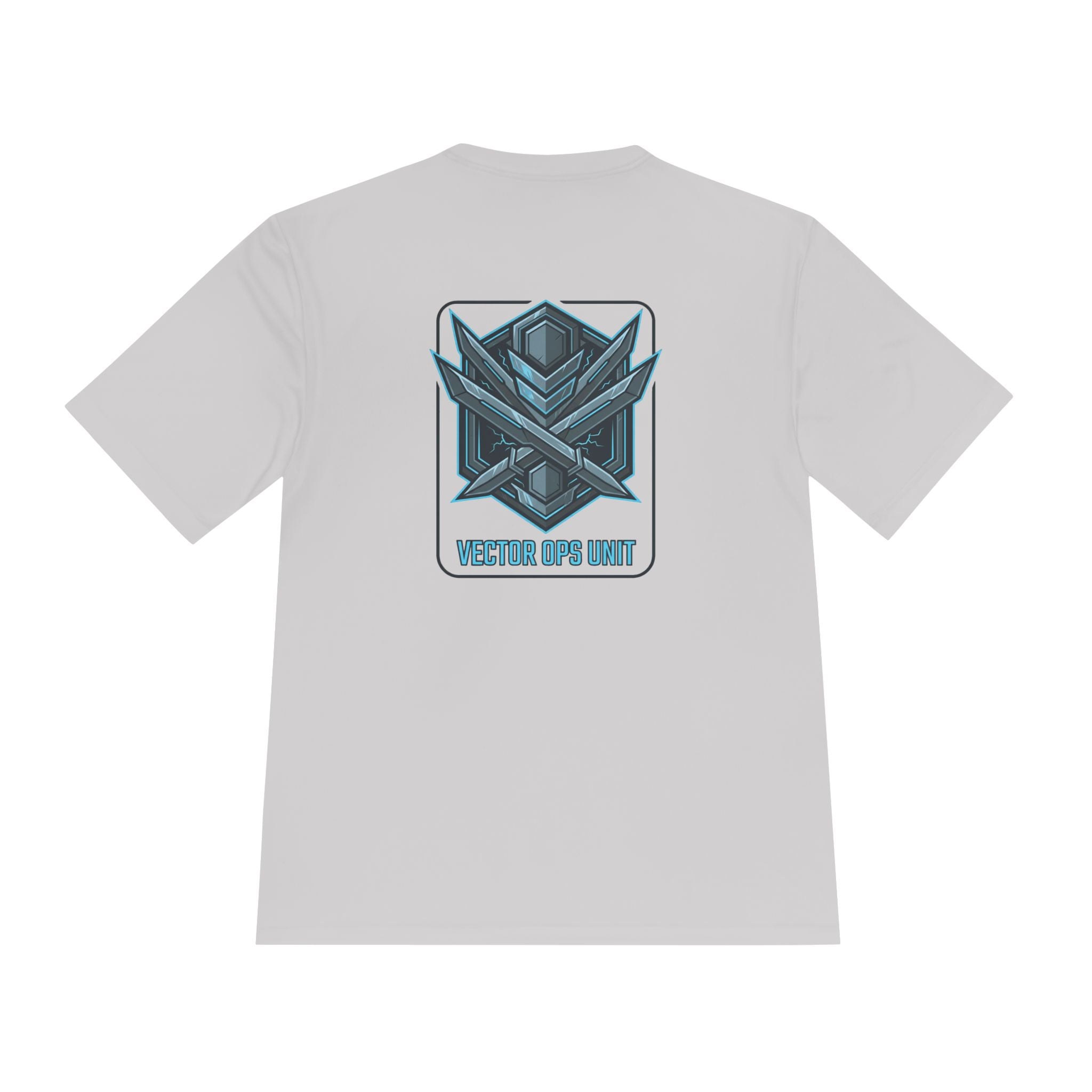 Power Runs Black PRB Blackline Vector Ops Unit Graphics Tee by Power Runs Black