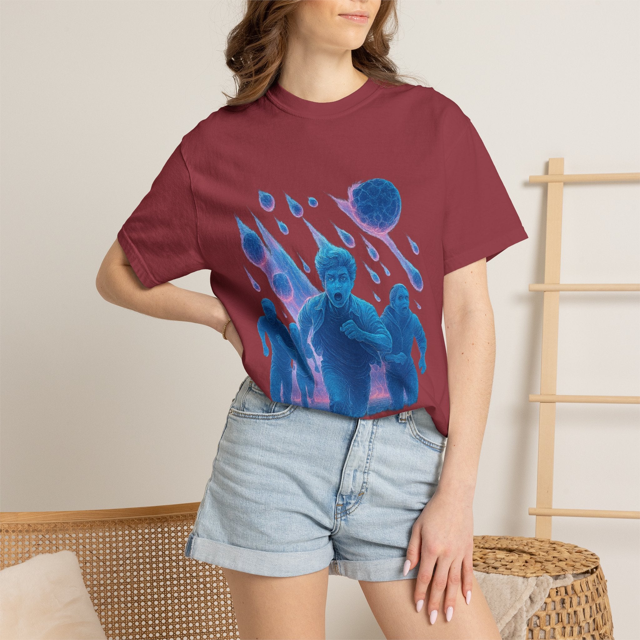 PRB Meteor Shower Survival Graphic Tee by Power Runs Black