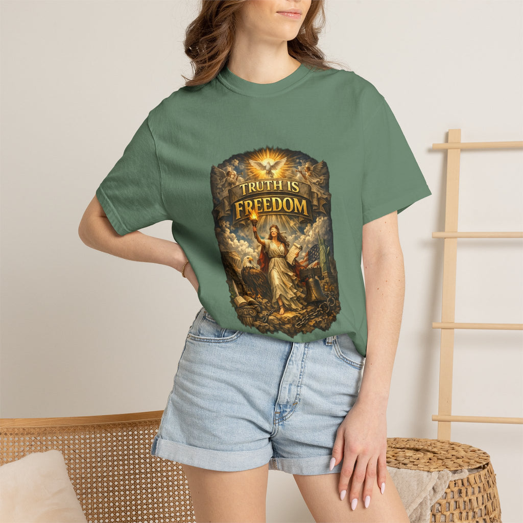 PRB Truth Is Freedom Graphic T-Shirt by Printify