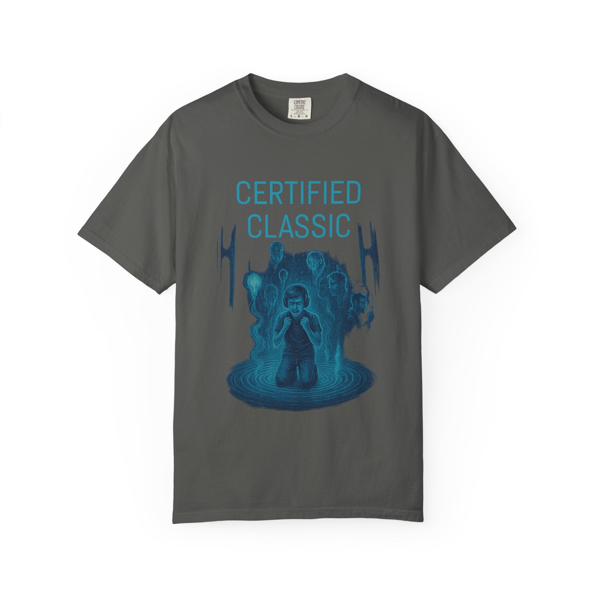 PRB Certified Classic T-Shirt – Retro Sci‑Fi Graphic Tee by Power Runs Black