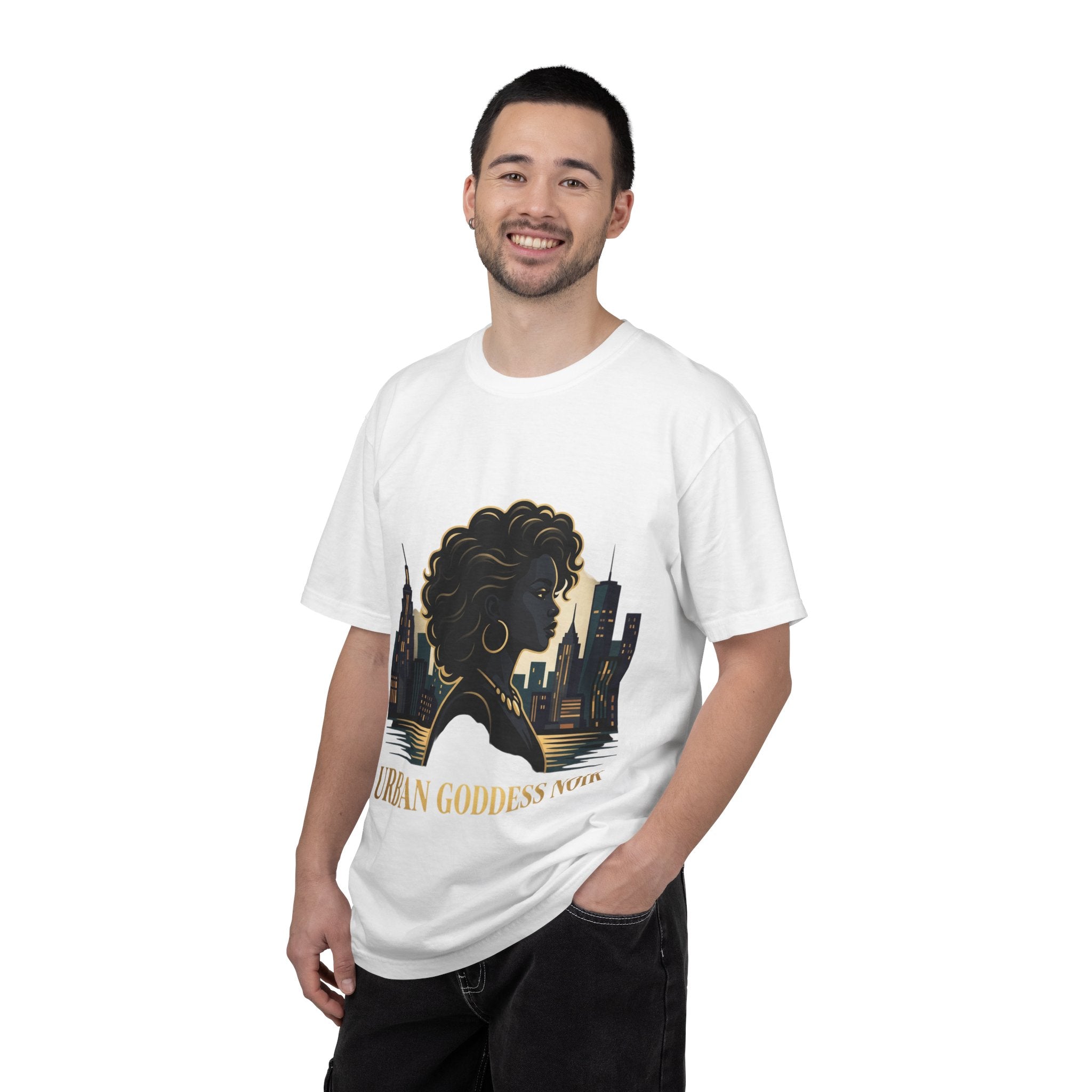 Pretty Rich Bitch The Collection by PRB Urban Goddess Noir T-Shirt — "Urban Goddess Noir" Graphic Tee by Power Runs Black