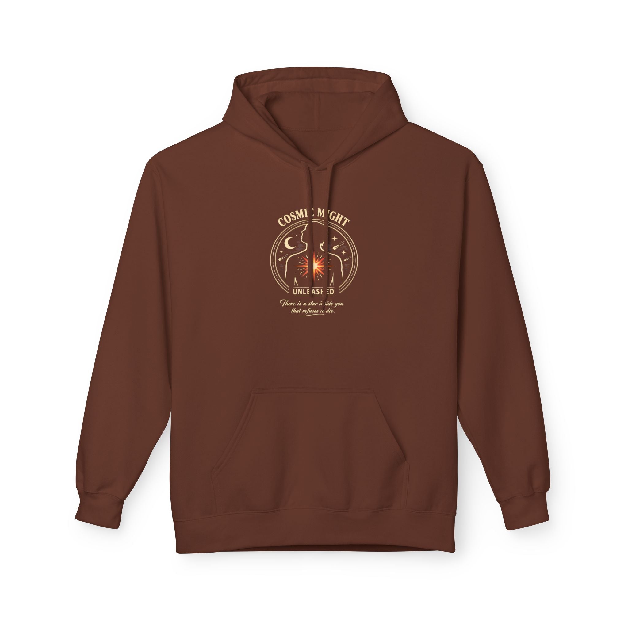 PRB Starforged Flex Cosmic Might Unleashed Hoodie — Unleashed Starburst Graphic Pullover by Power Runs Black