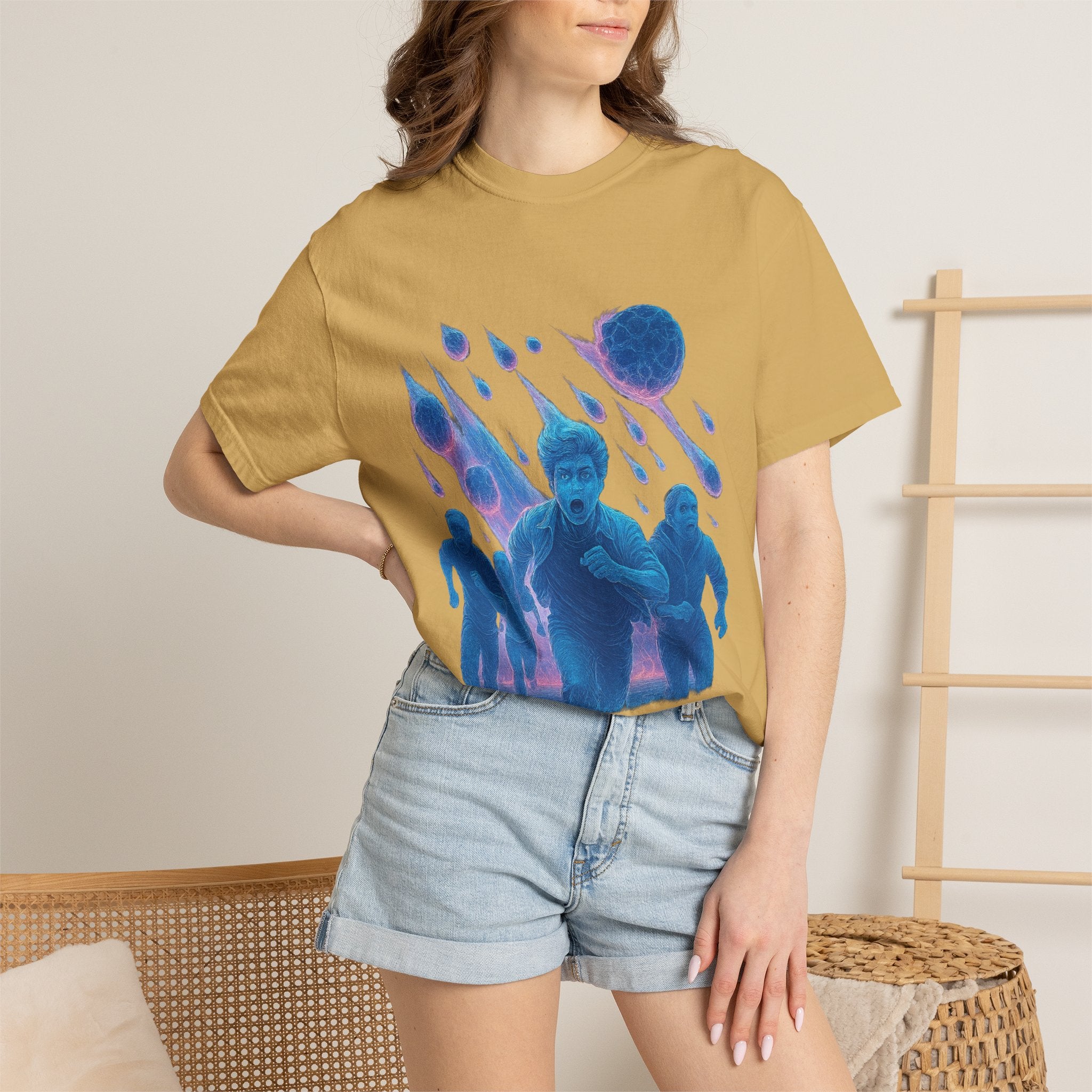 PRB Meteor Shower Survival Graphic Tee by Printify