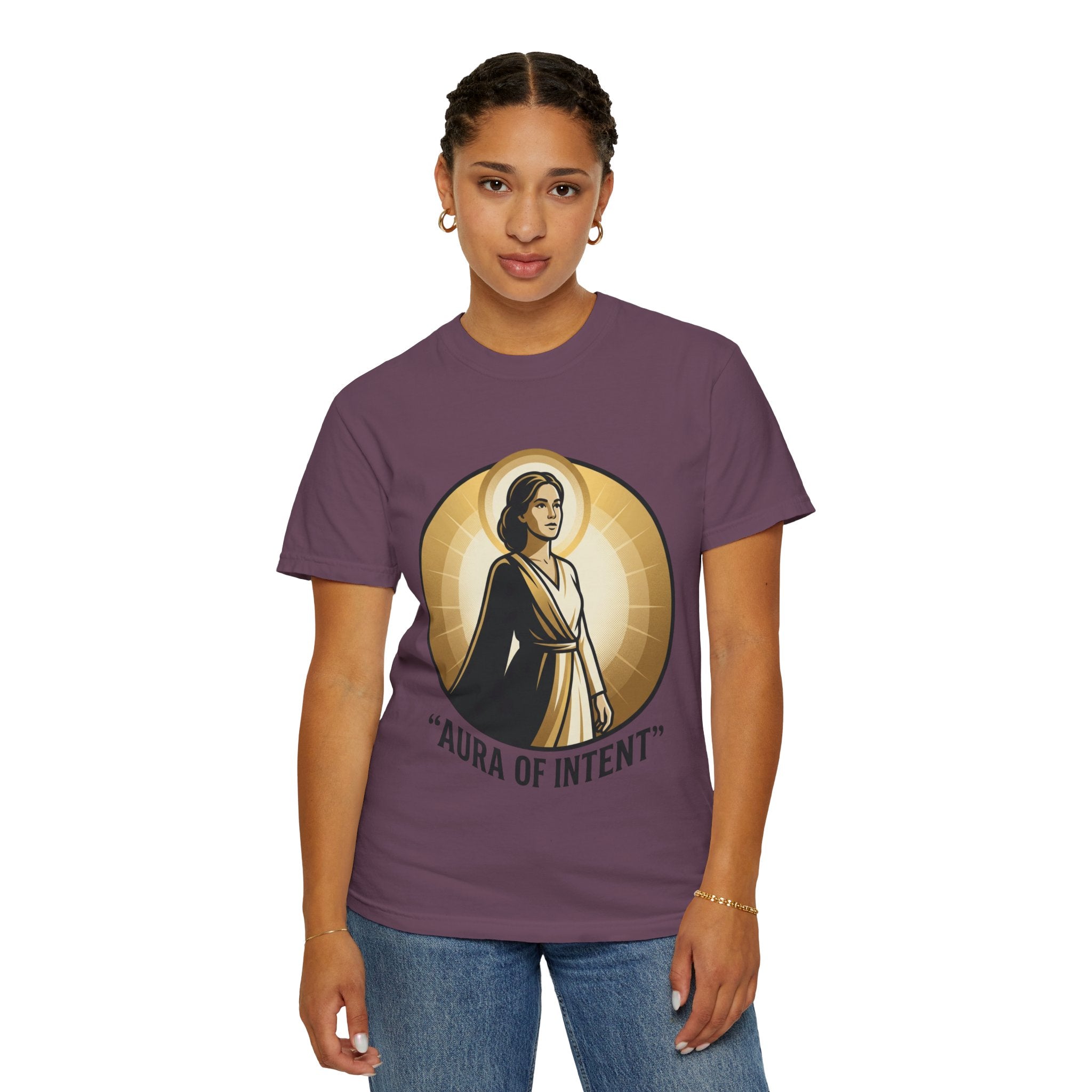 Power Runs Black Aura of Intent T-Shirt by Power Runs Black