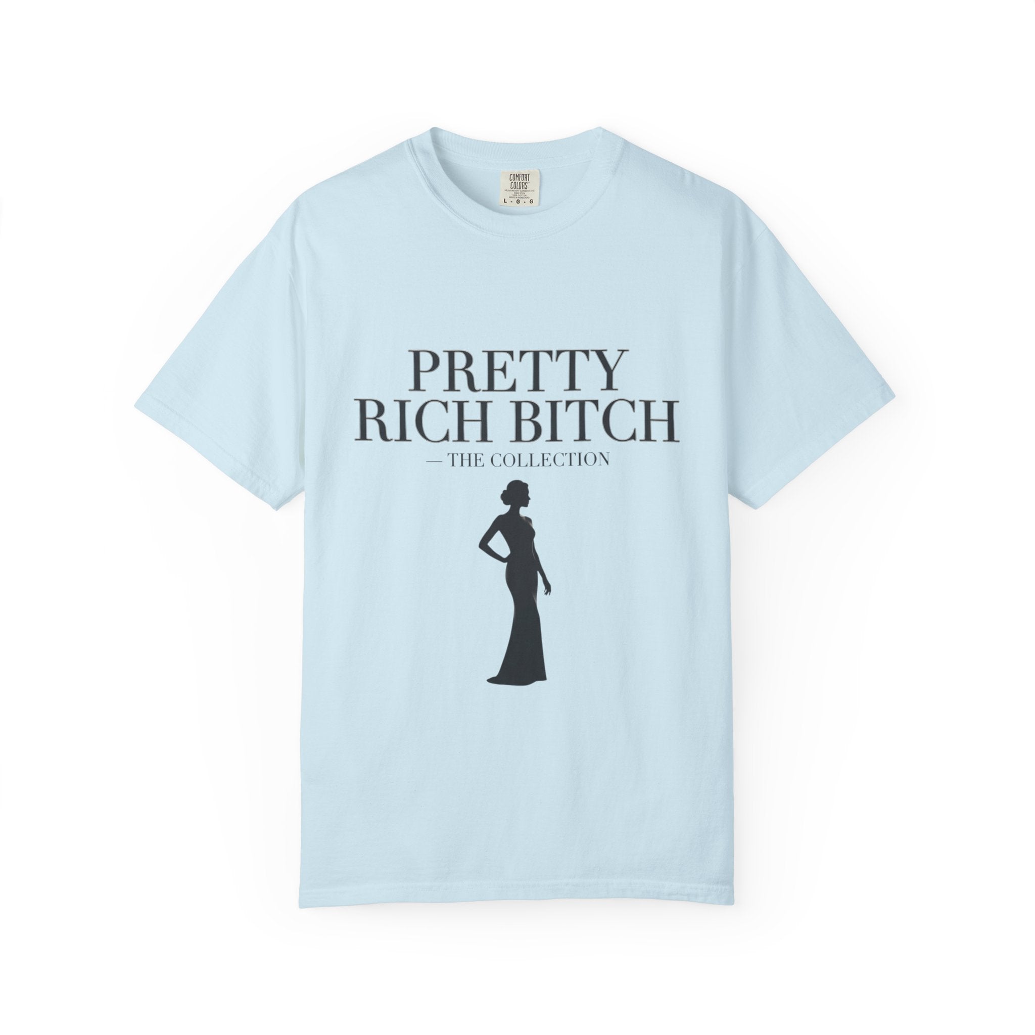 Pretty Rich Bitch The Collection by PRB Tee — Feminine Confidence Graphic T-Shirt by Power Runs Black