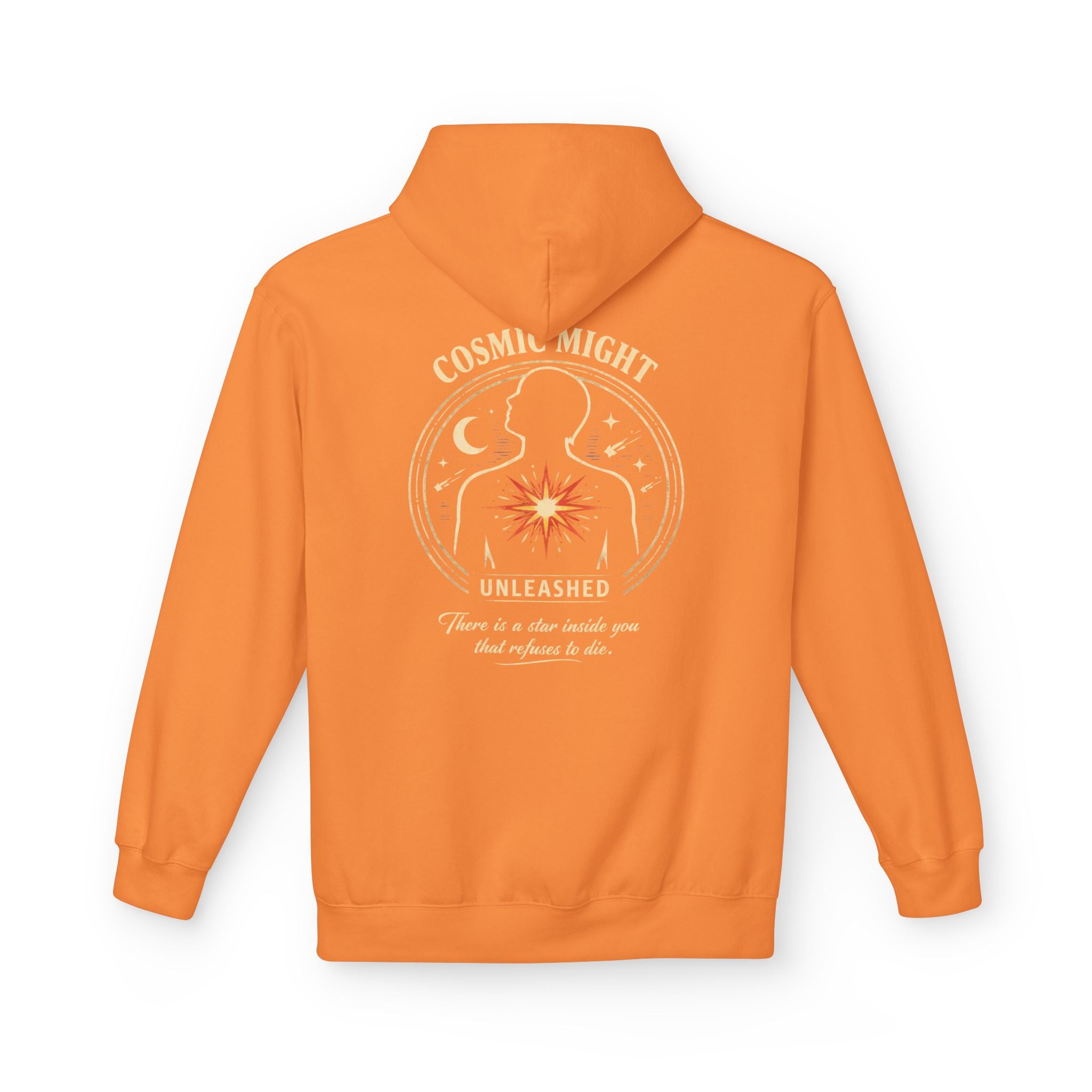 PRB Starforged Flex Cosmic Might Unleashed Hoodie — Unleashed Starburst Graphic Pullover by Power Runs Black