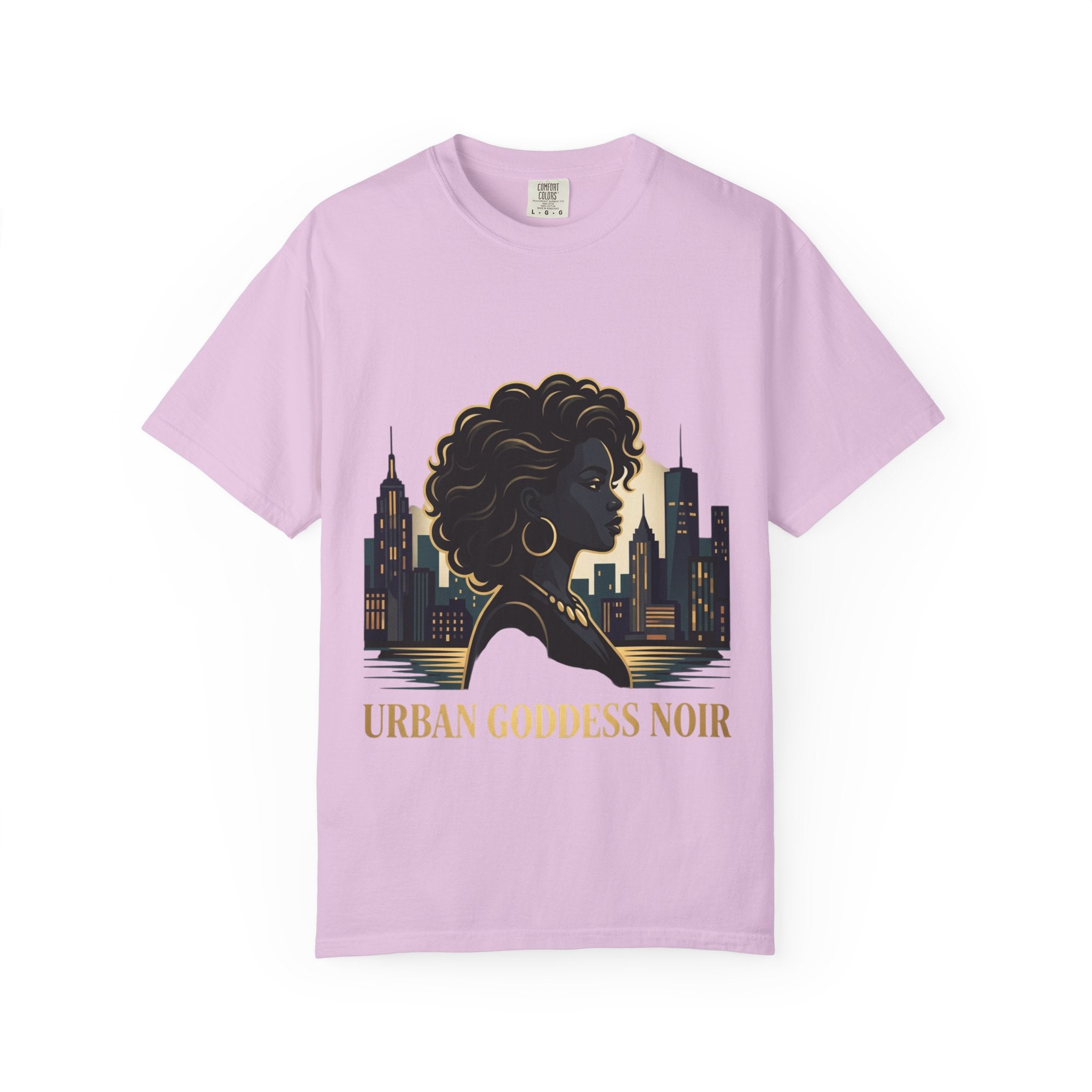 Pretty Rich Bitch The Collection by PRB Urban Goddess Noir T-Shirt — "Urban Goddess Noir" Graphic Tee by Power Runs Black