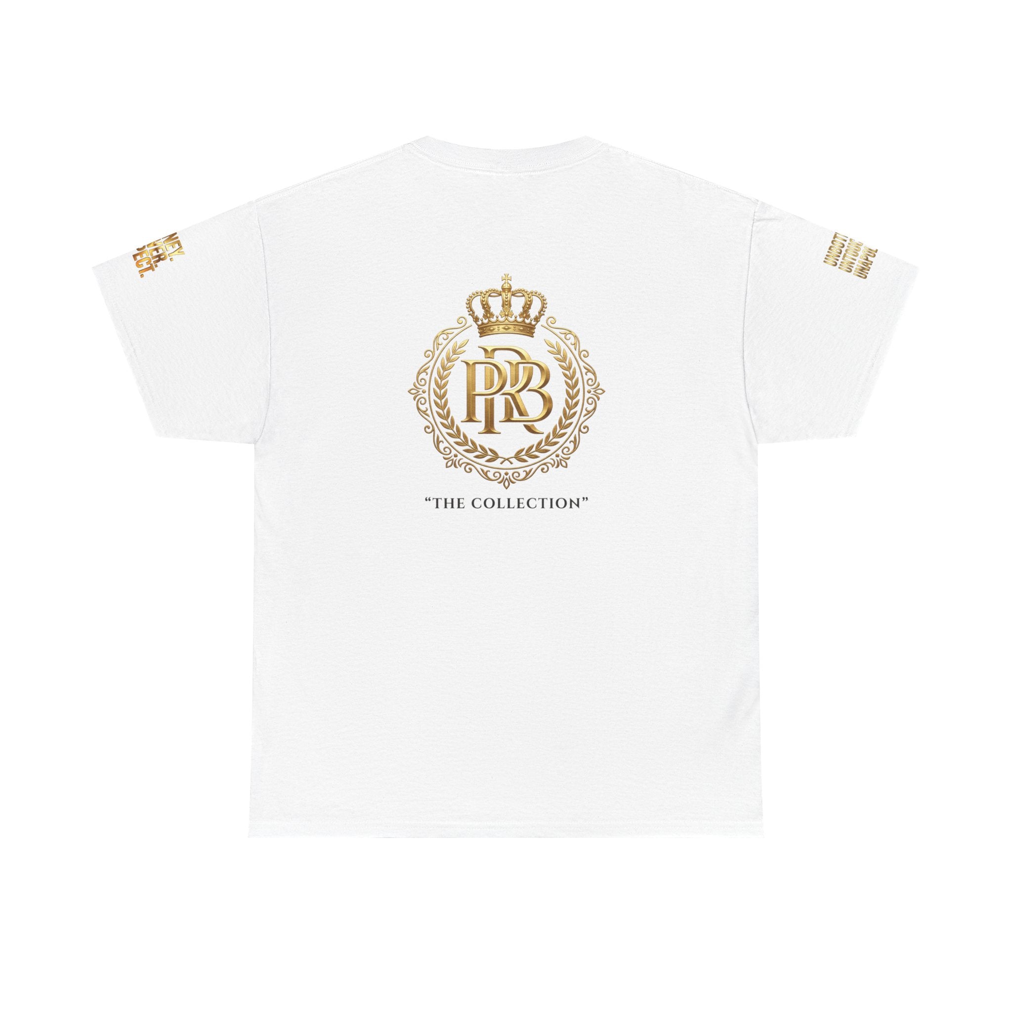 Power Runs Black PRB Pretty Rich Bitch The Collection by PRB Graphic Tee — Empowered Luxury Graphic T‑Shirt by Power Runs Black