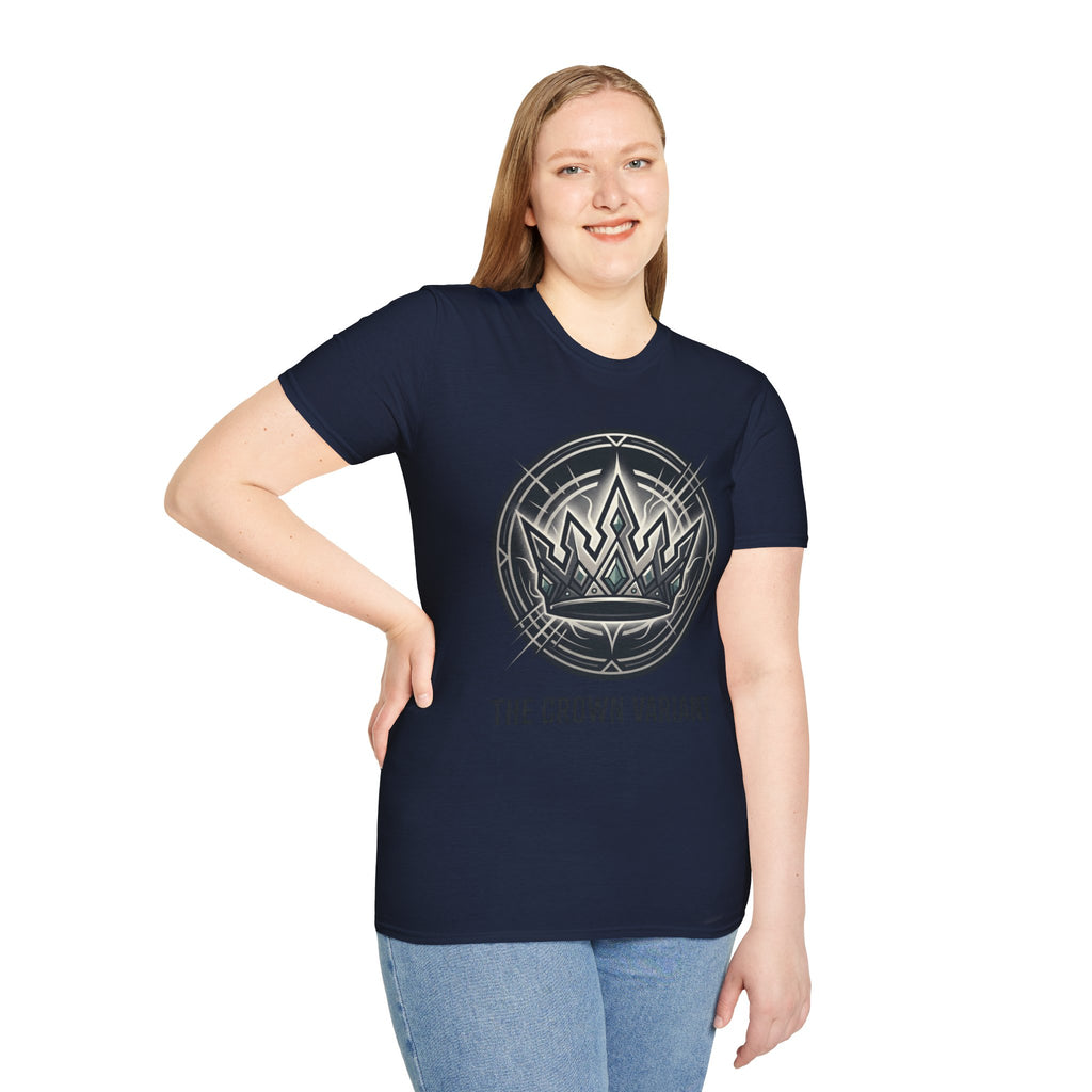 Power Runs Black PRB Crown Variant Graphic T-Shirt — The Crown Variant Emblem by Power Runs Black