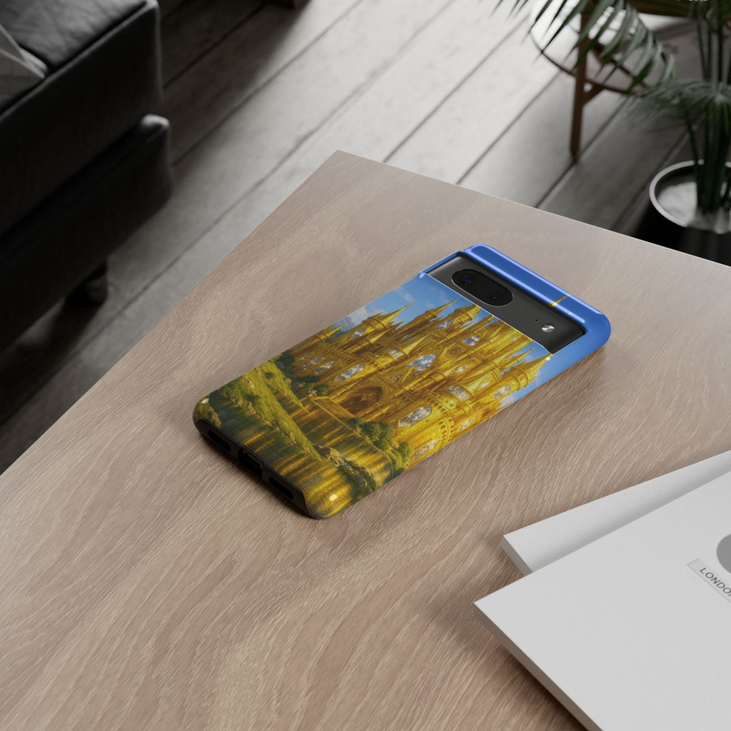 PRB Golden Castle iPhone Case | Fantasy Palace Phone Case by Printify