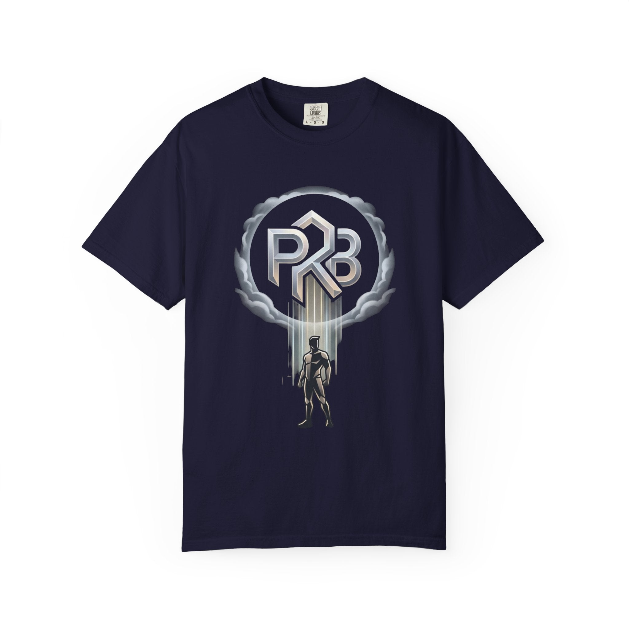 PRB Warrior Emblem Graphic Tee | Vintage Logo Shirt for Gamers & Fantasy Fans by Printify