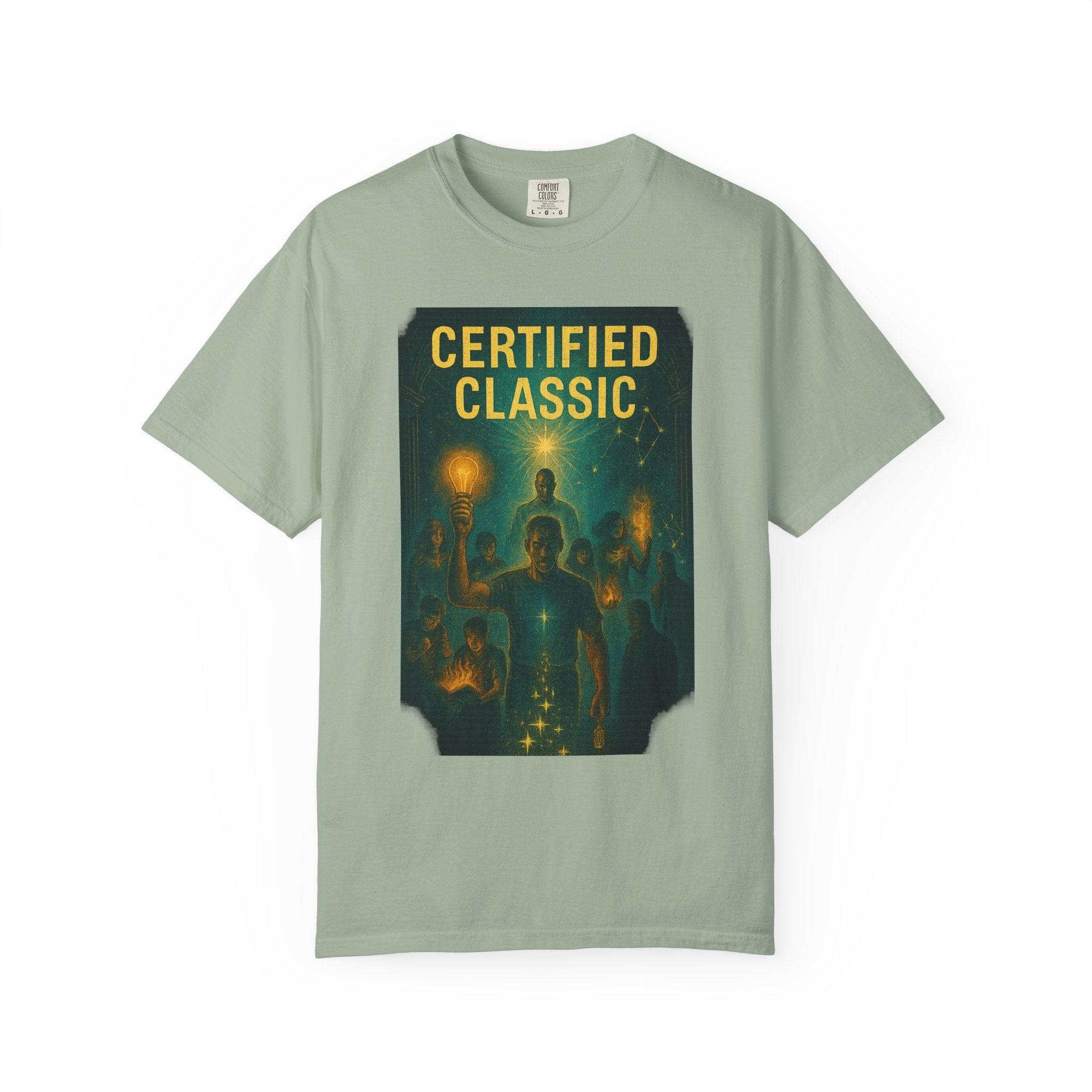 PRB Certified Classic T-Shirt — Vintage Lanterns Graphic Tee by Power Runs Black