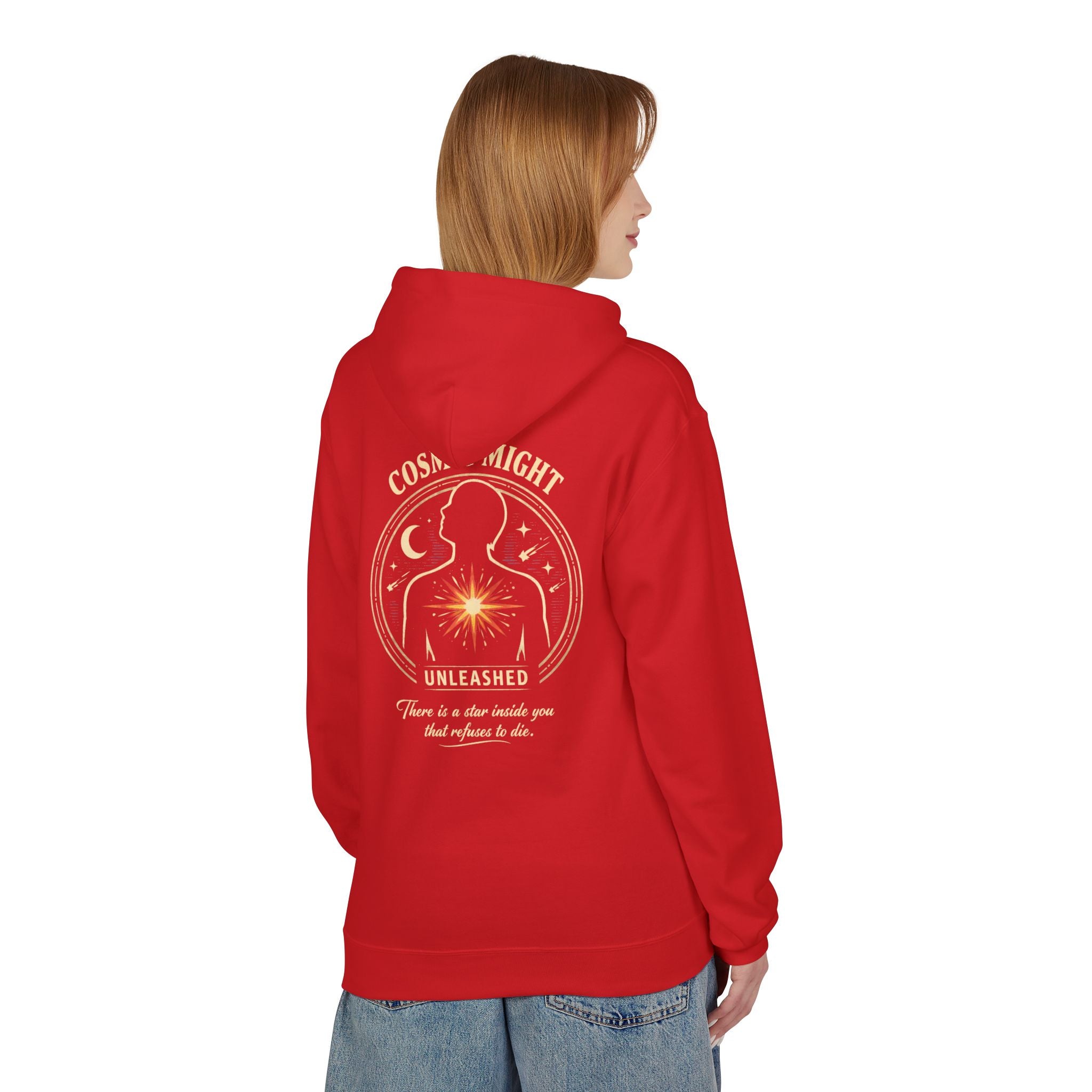 PRB Starforged Flex Cosmic Might Unleashed Hoodie — Unleashed Starburst Graphic Pullover by Power Runs Black