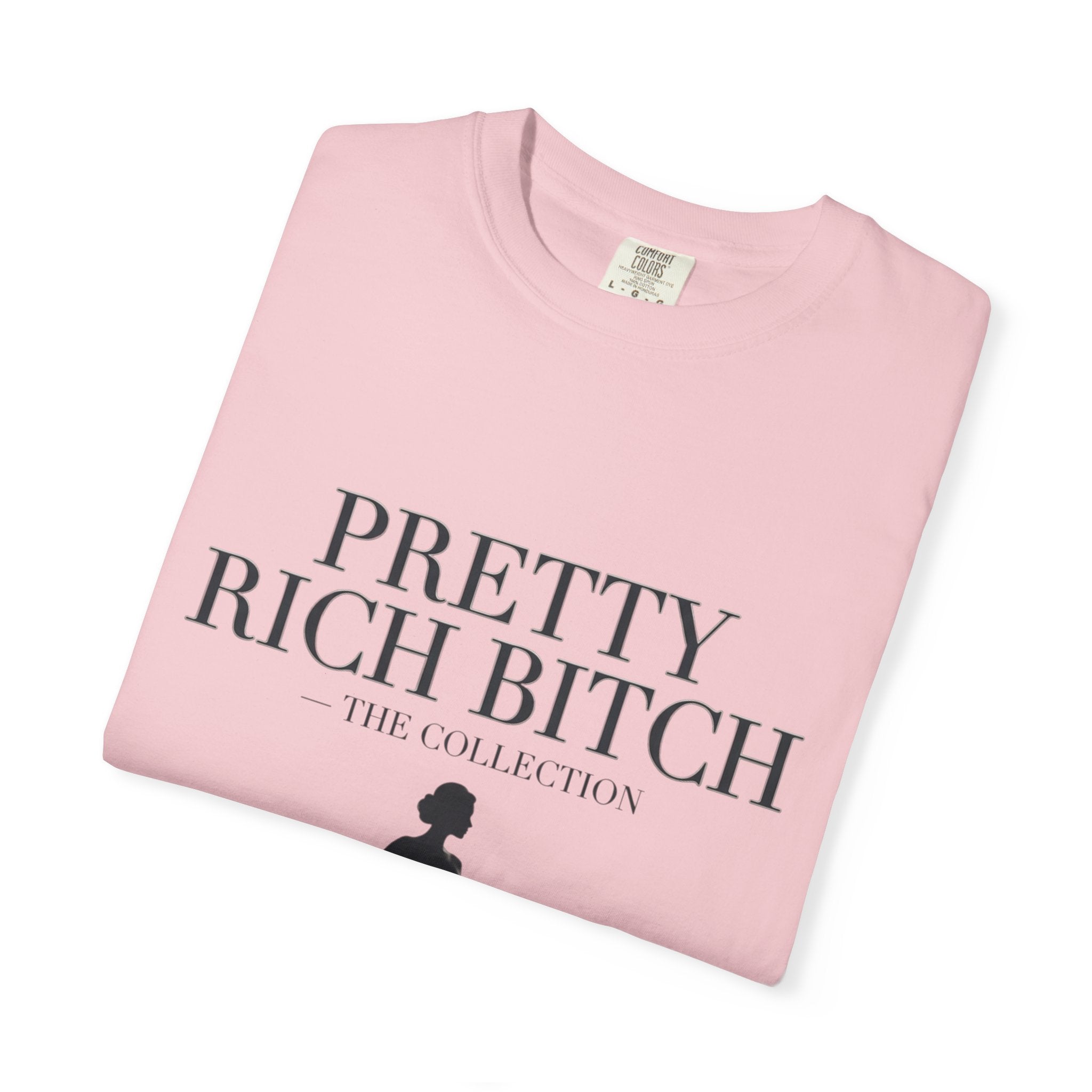 Pretty Rich Bitch The Collection by PRB Tee — Feminine Confidence Graphic T-Shirt by Power Runs Black