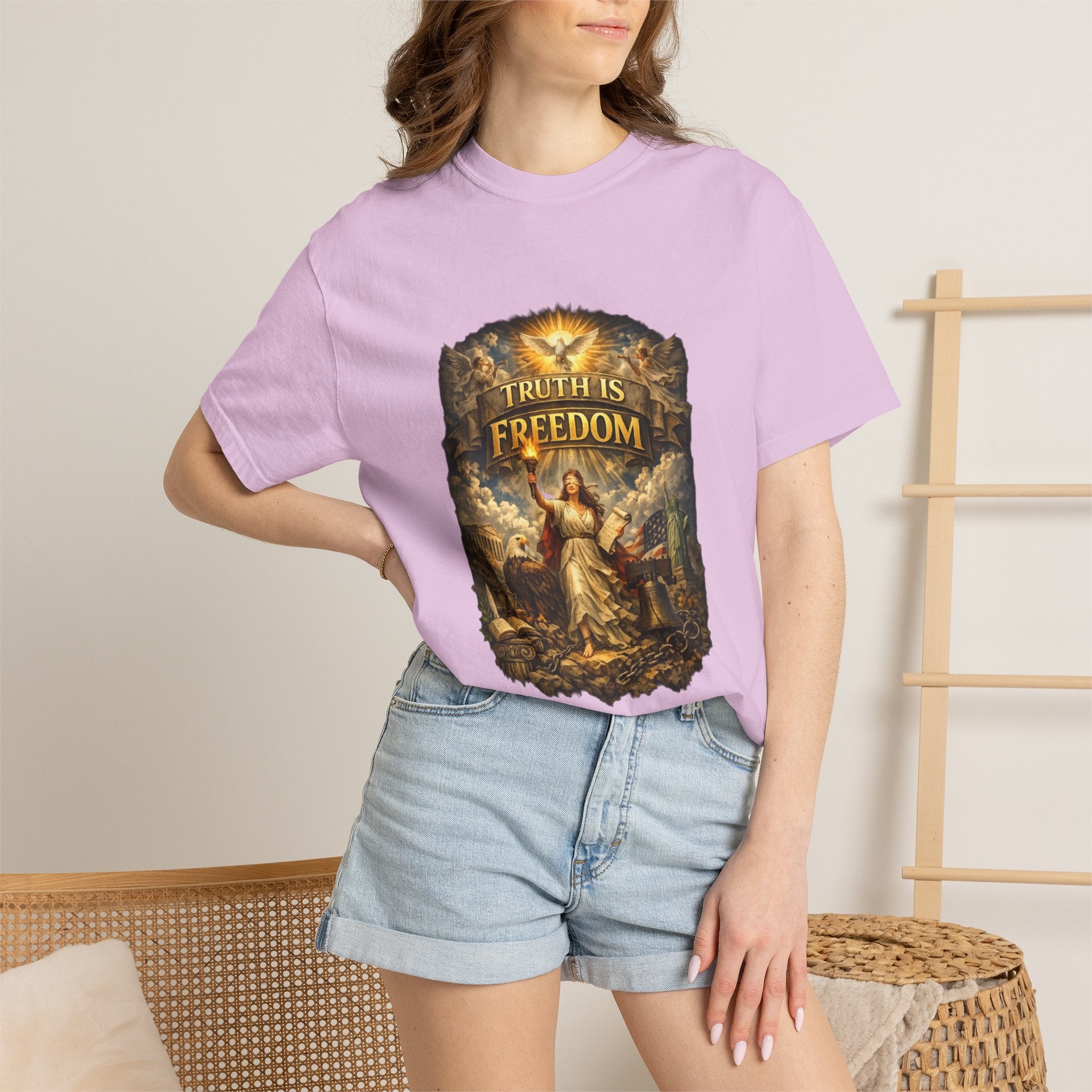 PRB Truth Is Freedom Graphic T-Shirt by Printify