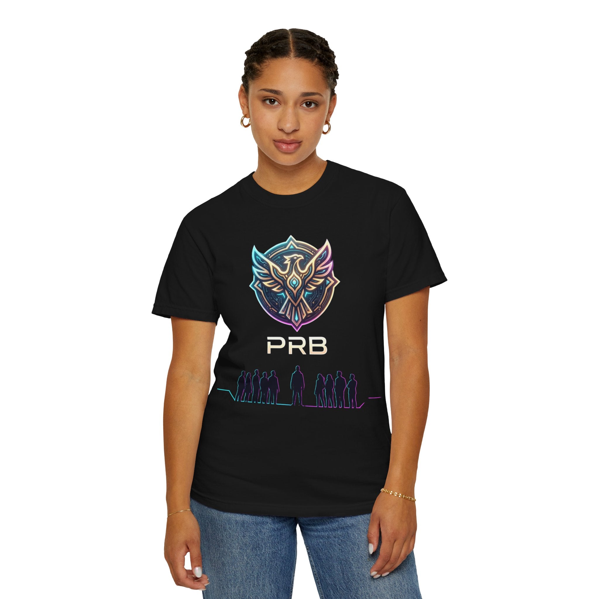 PRB Valorant Team Silhouette T-Shirt | Esports Gaming Graphic Tee by Printify