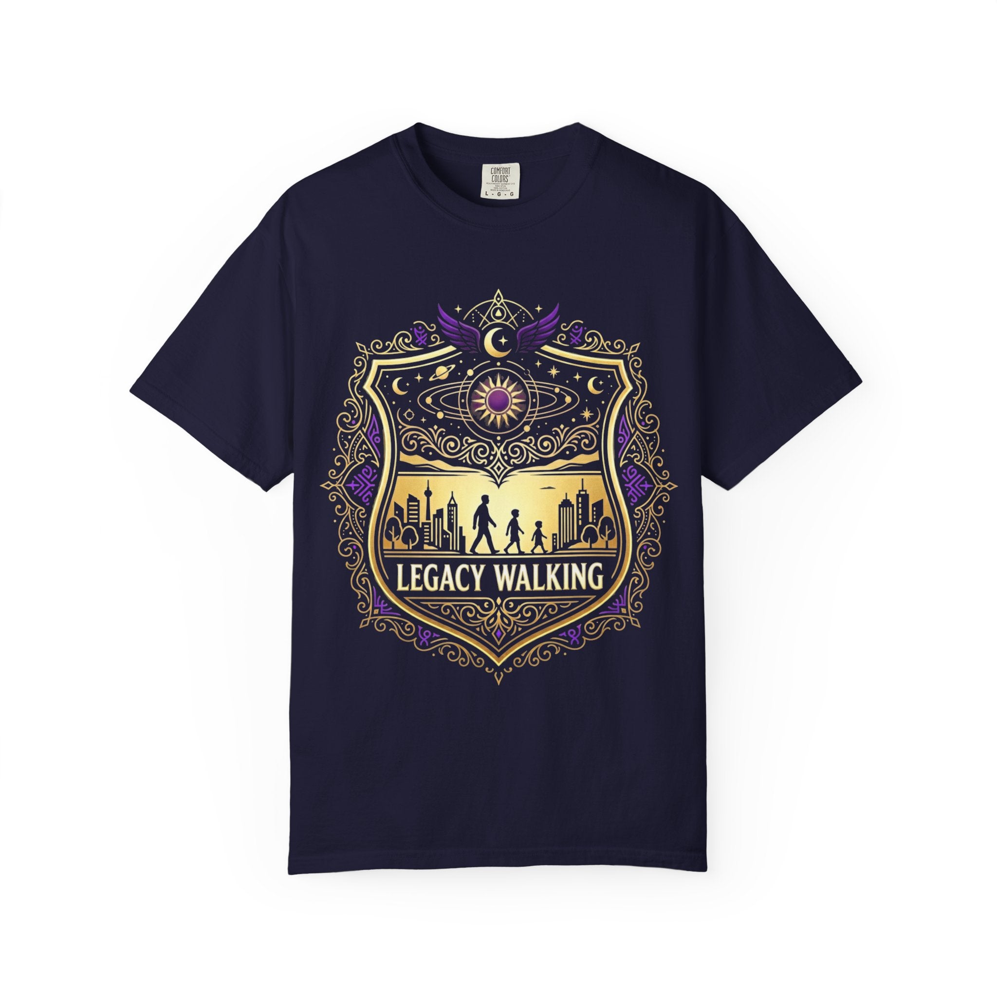 PRB Sci-Fi Adventure Graphic Tee | Futuristic Forest Print Unisex T-Shirt by Printify