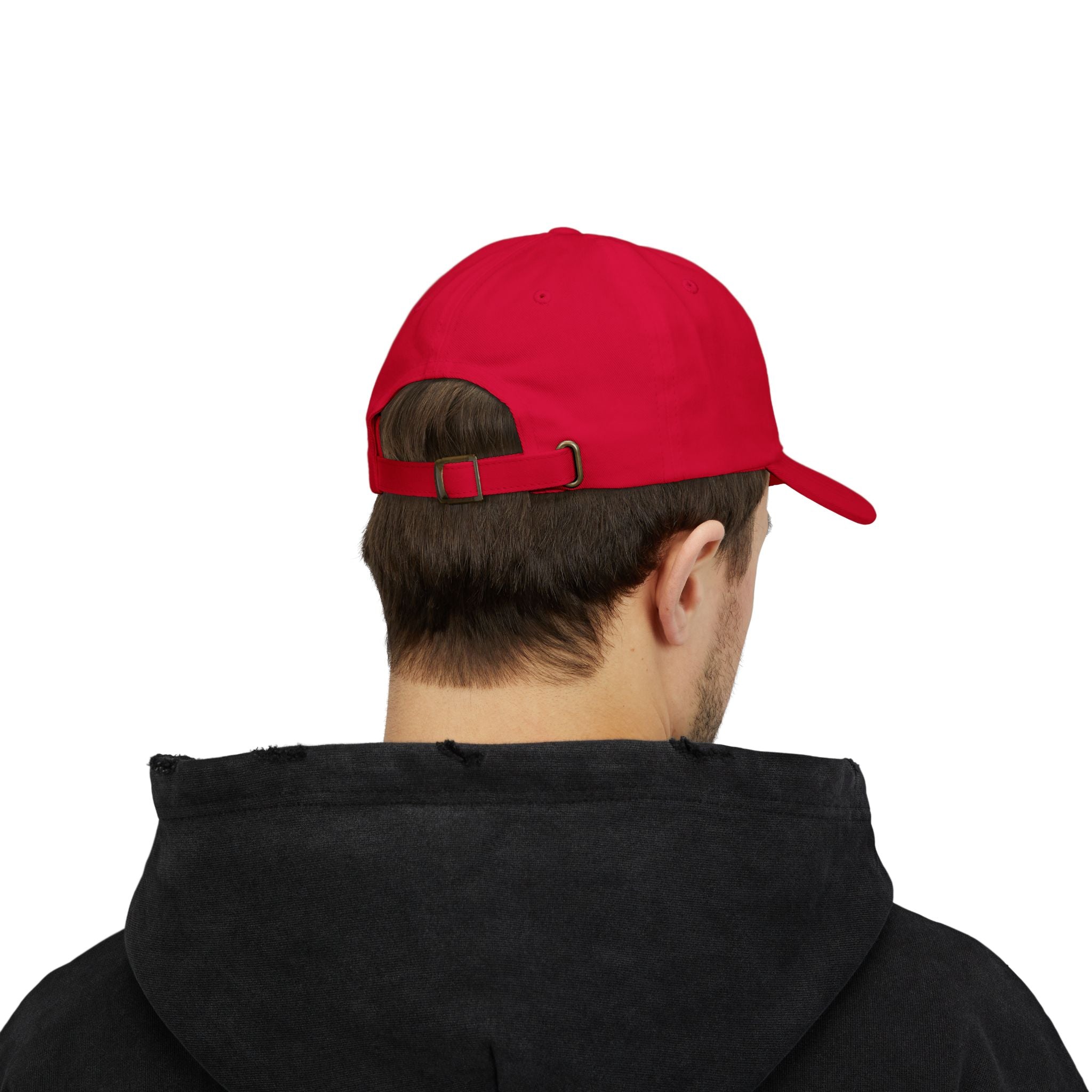 PRB Dad Cap — Vintage Crest Embroidered Baseball Hat by Power Runs Black