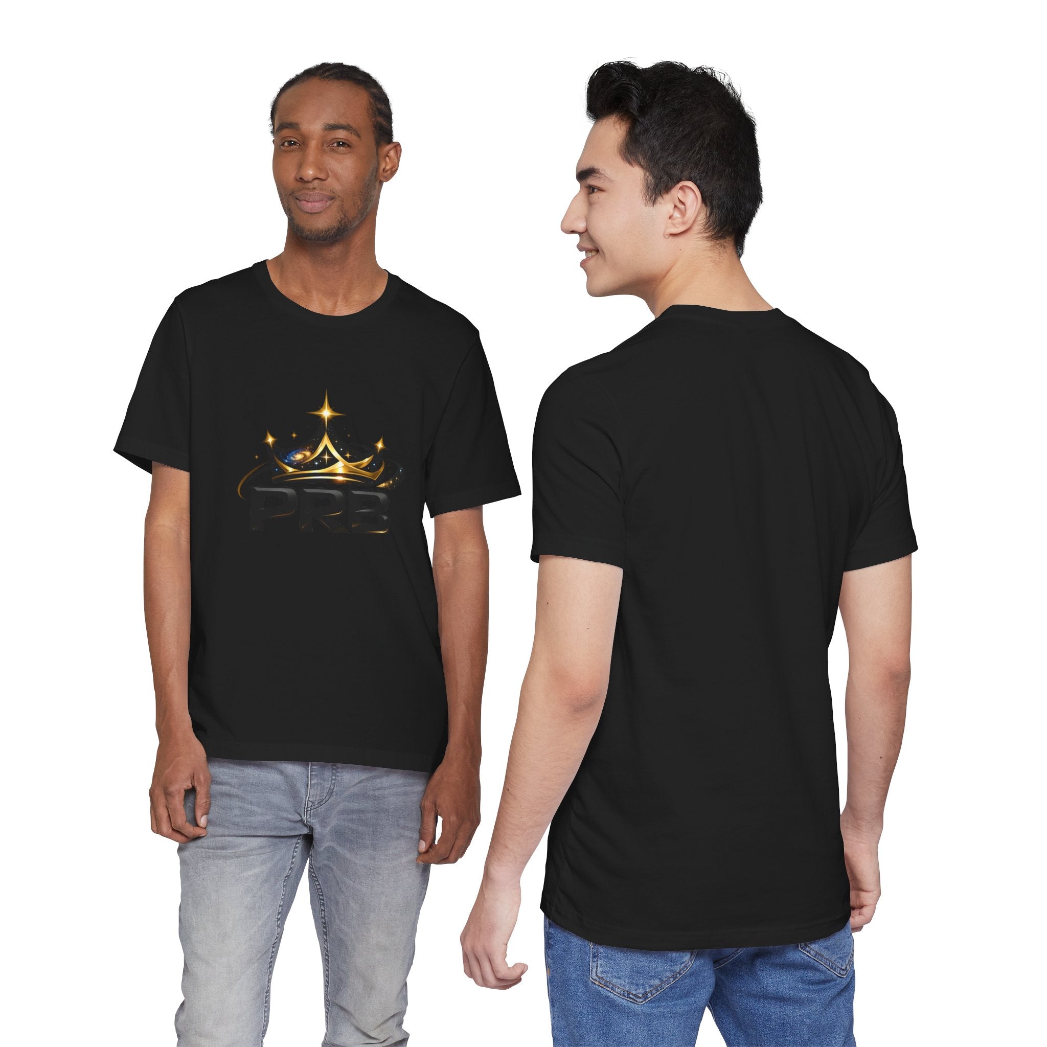 PRB Crown Tee — Graphic Logo T-Shirt by Power Runs Black