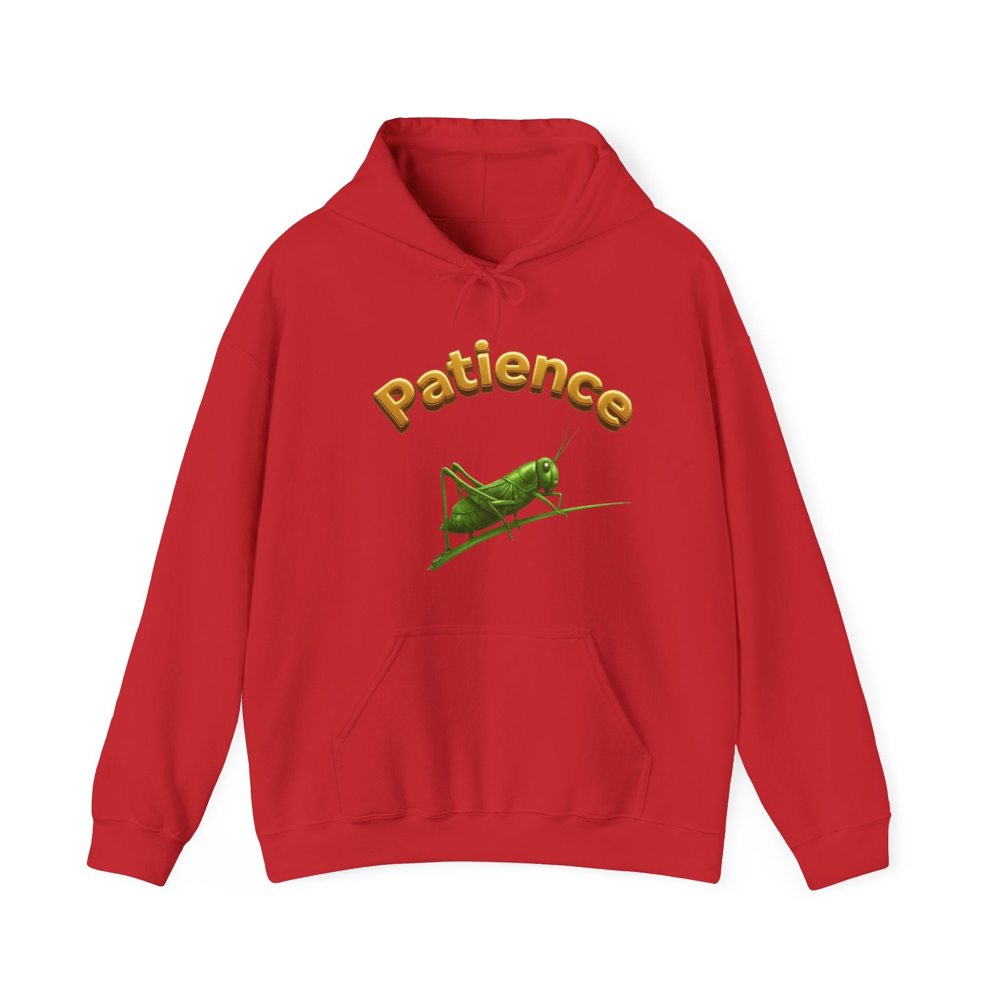Power Runs Black PRB Patience Grasshopper Hoodie | Grasshopper Illustration, Word Art by Power Runs Black