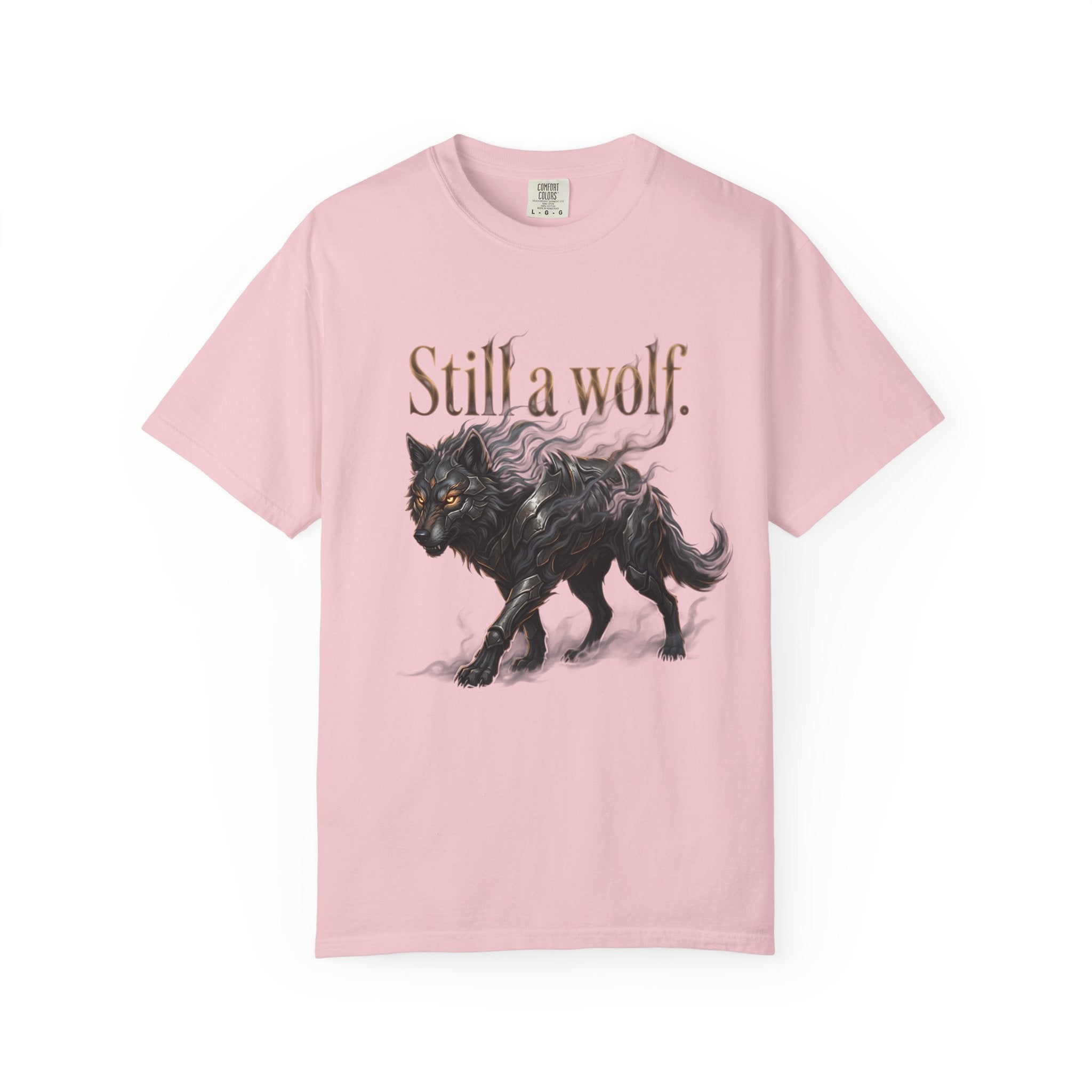PRB Still a Wolf T-Shirt — Dark Wolf Graphic Tee by Printify