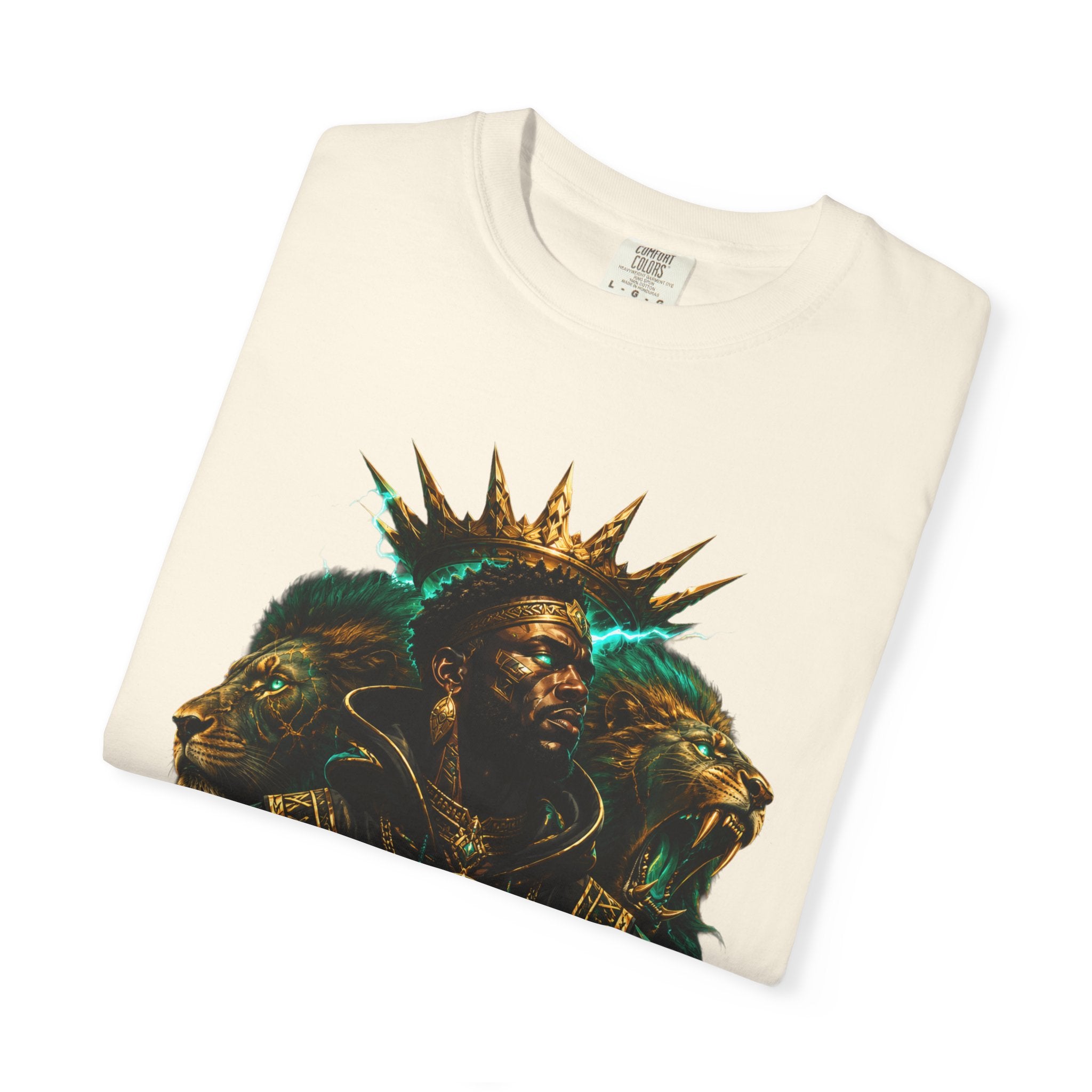 Power Runs Black PRB Green Angel Graphics Tee by Power Runs Black
