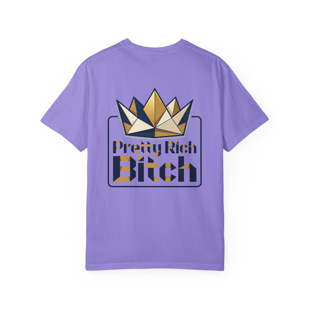 Pretty Rich Bitch The Collection by PRB T-Shirt — Afro Woman Graphic Tee by Power Runs Black