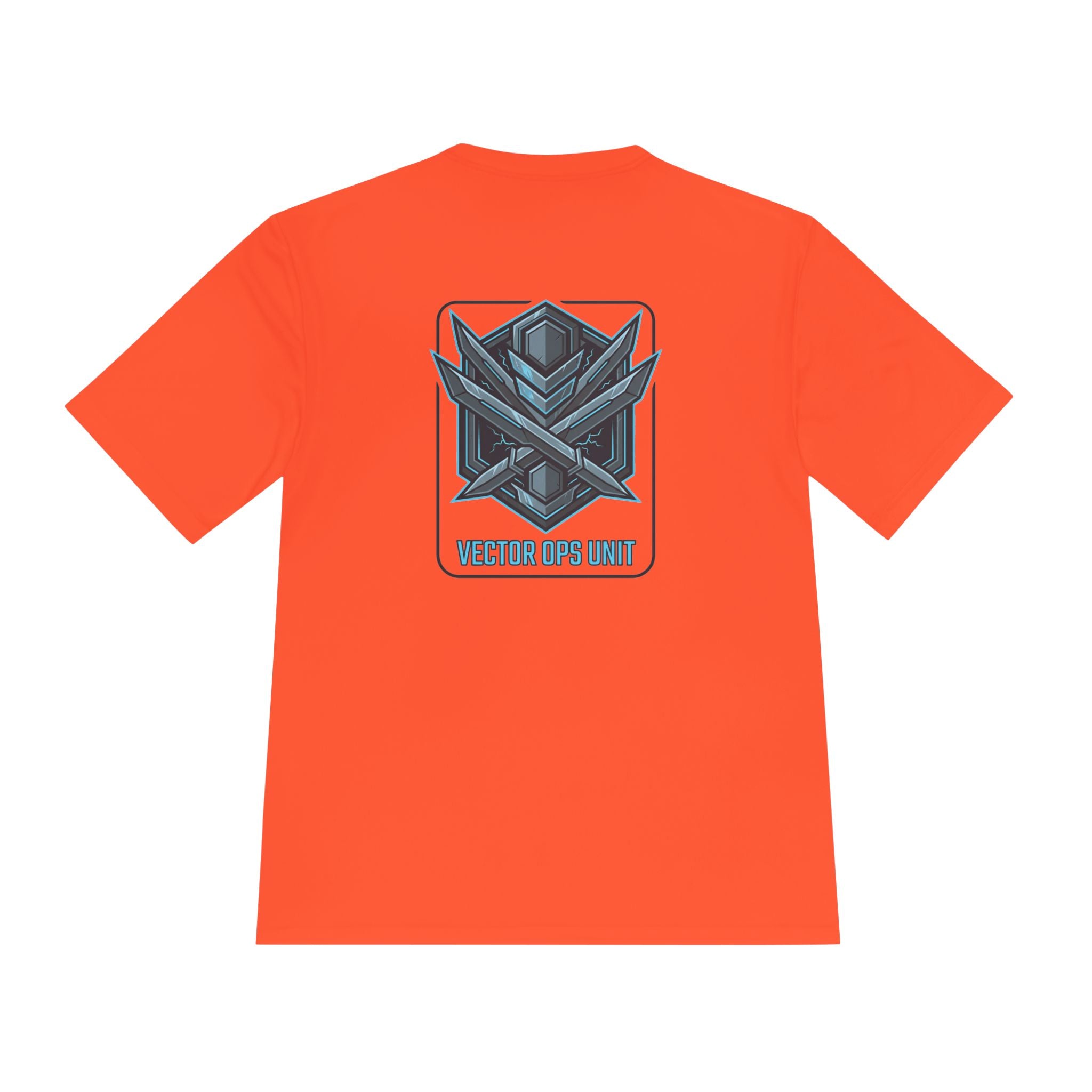 Power Runs Black PRB Blackline Vector Ops Unit Graphics Tee by Power Runs Black