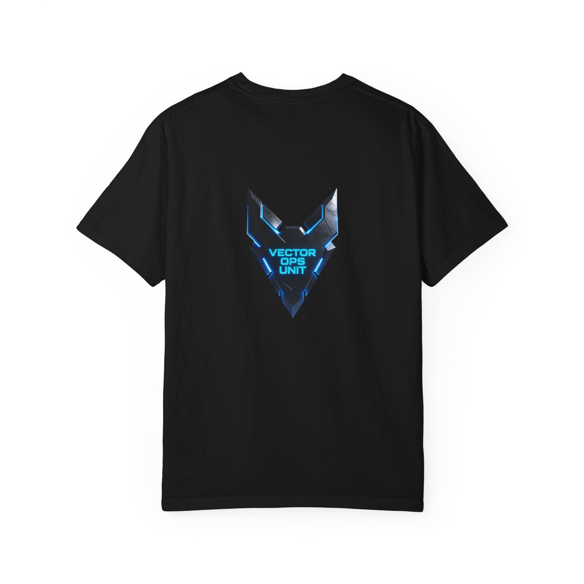 PRB Blackline Graphic T-shirt | Vector Ops Unit Tech Logo by Power Runs Black