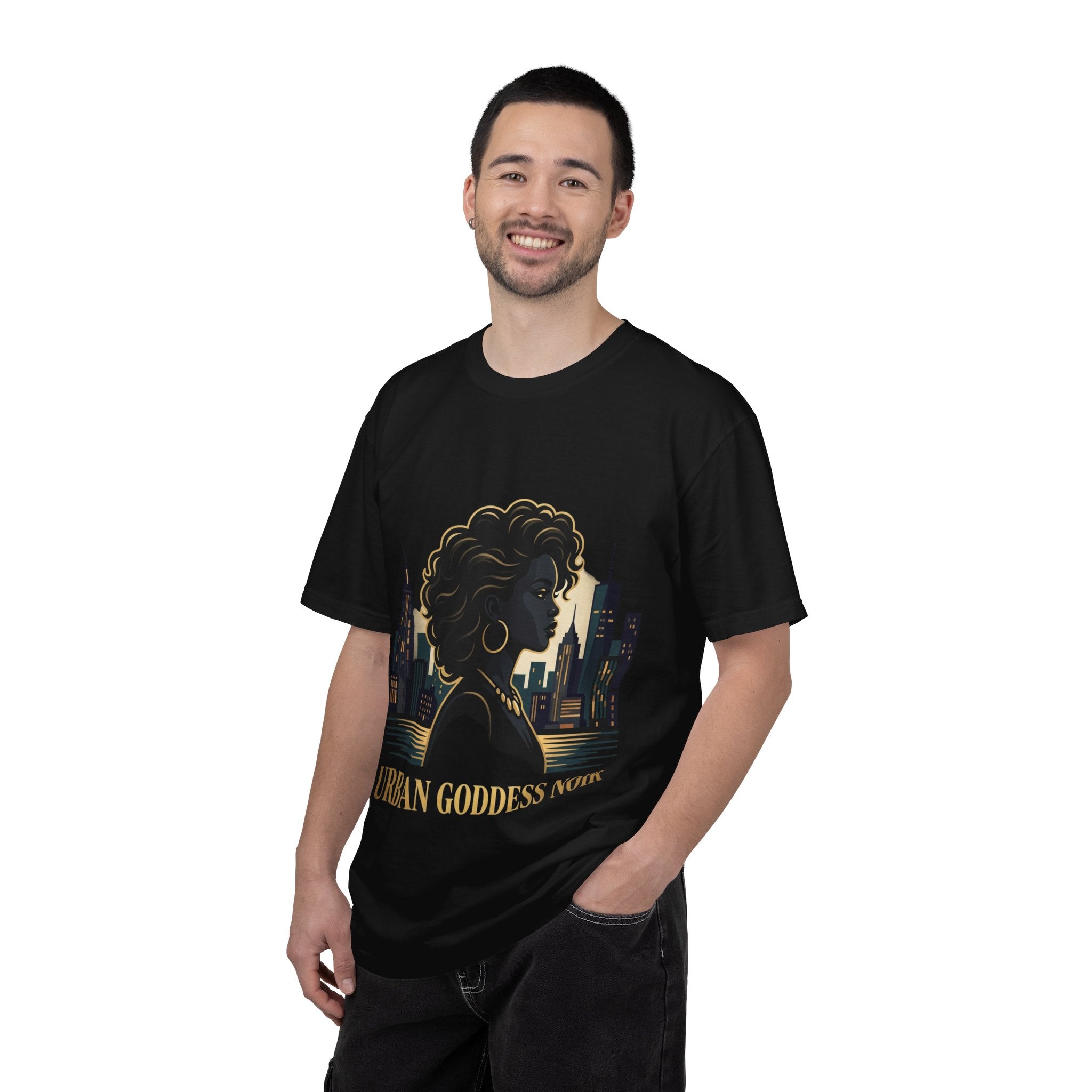 Pretty Rich Bitch The Collection by PRB Urban Goddess Noir T-Shirt — "Urban Goddess Noir" Graphic Tee by Power Runs Black