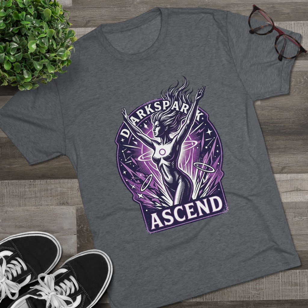 Power Runs Black PRB Ascend Space Goddess Tee — "Parkspark Ascend" Retro Sci‑Fi Graphic T-Shirt by Power Runs Black