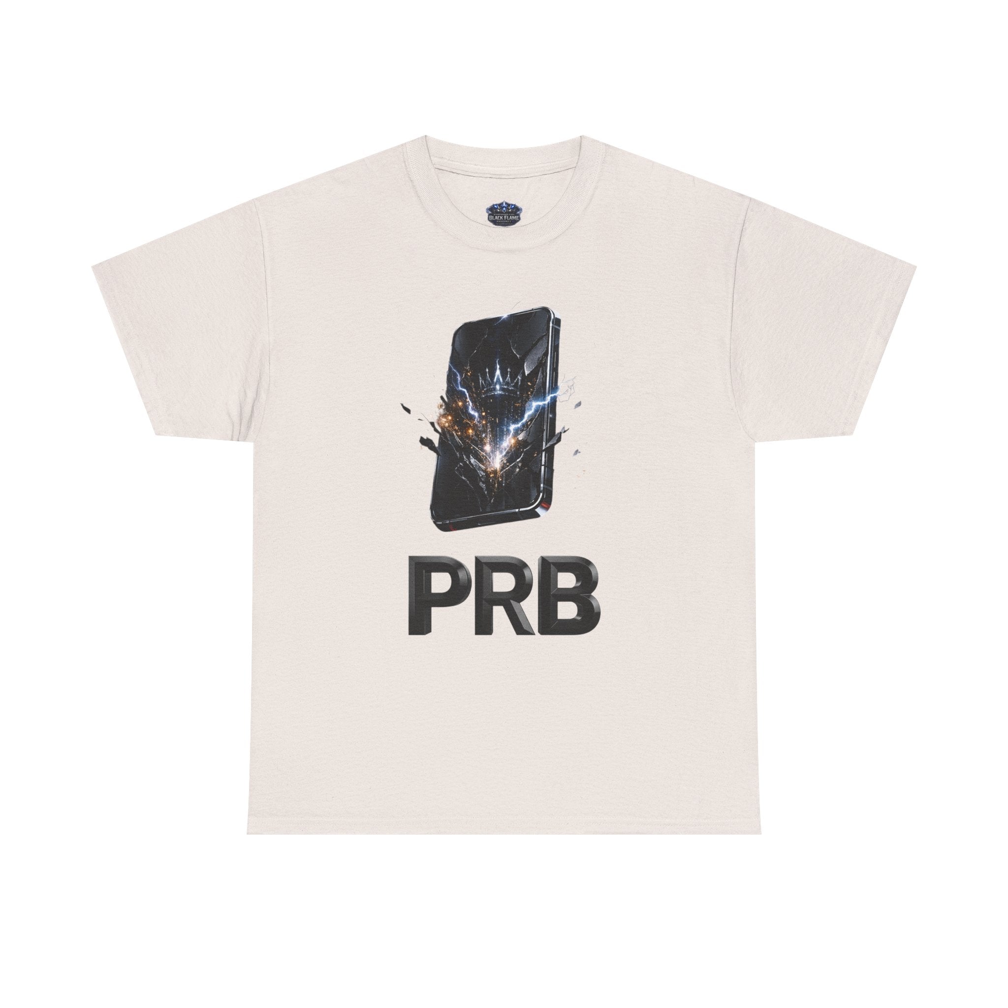 PRB Phone Smash Graphic Tee by Power Runs Black