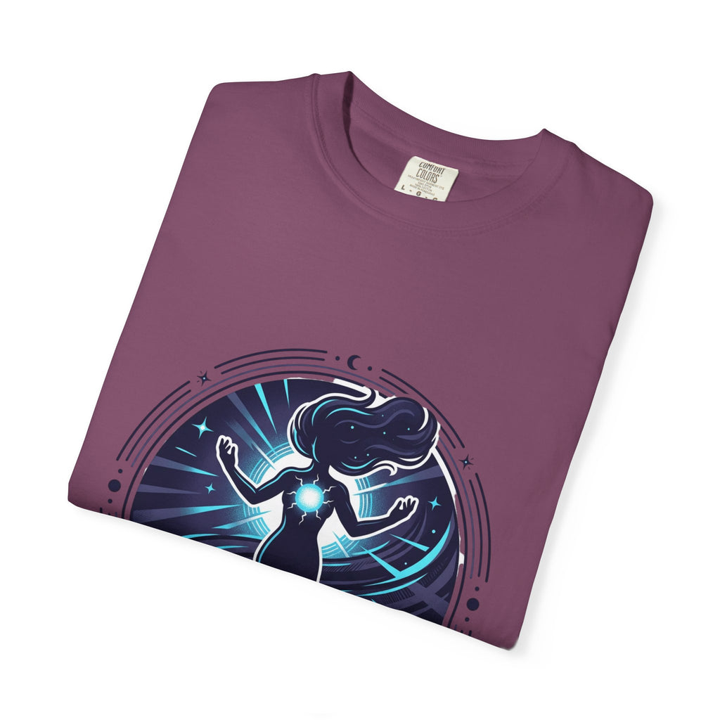 Power Runs Black PRB Ascension T-Shirt — Spiritual Energy Graphic Tee by Printify