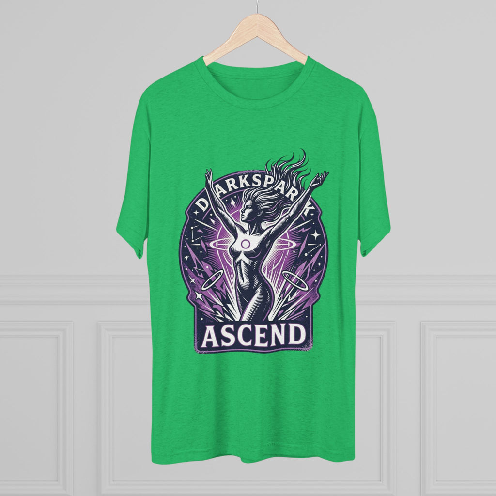Power Runs Black PRB Ascend Space Goddess Tee — "Parkspark Ascend" Retro Sci‑Fi Graphic T-Shirt by Power Runs Black