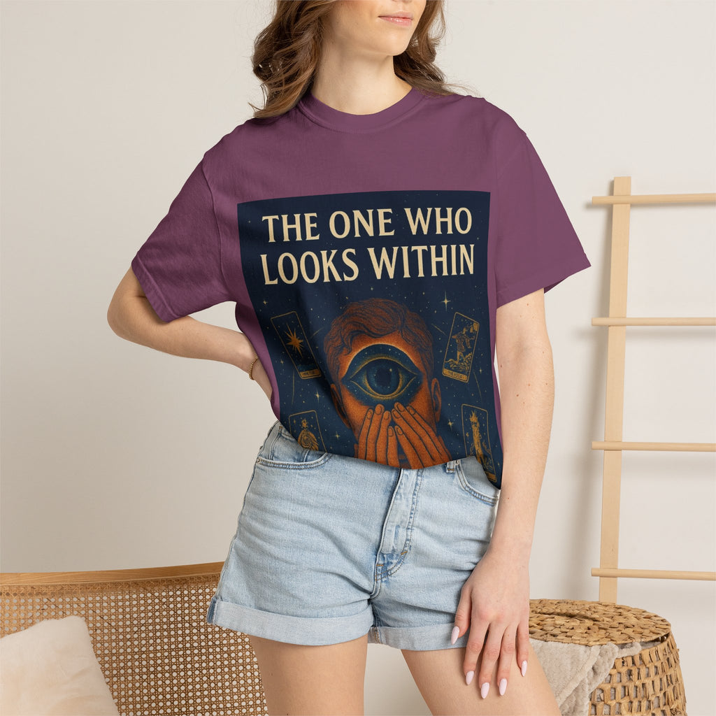 PRB Tarot Eye T-Shirt — "The One Who Looks Within" Mystical Graphic Tee by Printify
