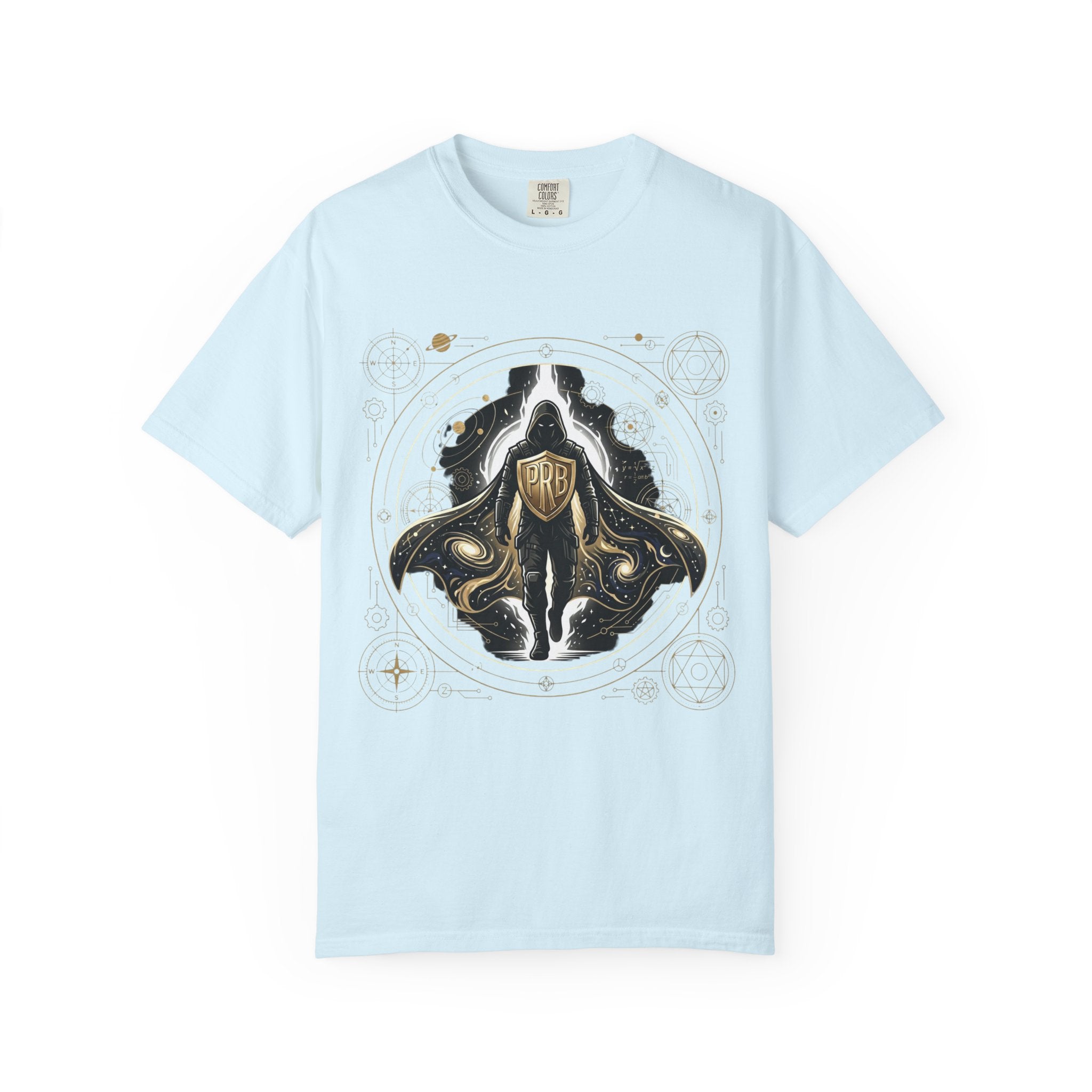 PRB Manta Ray Crest T-Shirt | Ornate Nautical Illustration by Printify