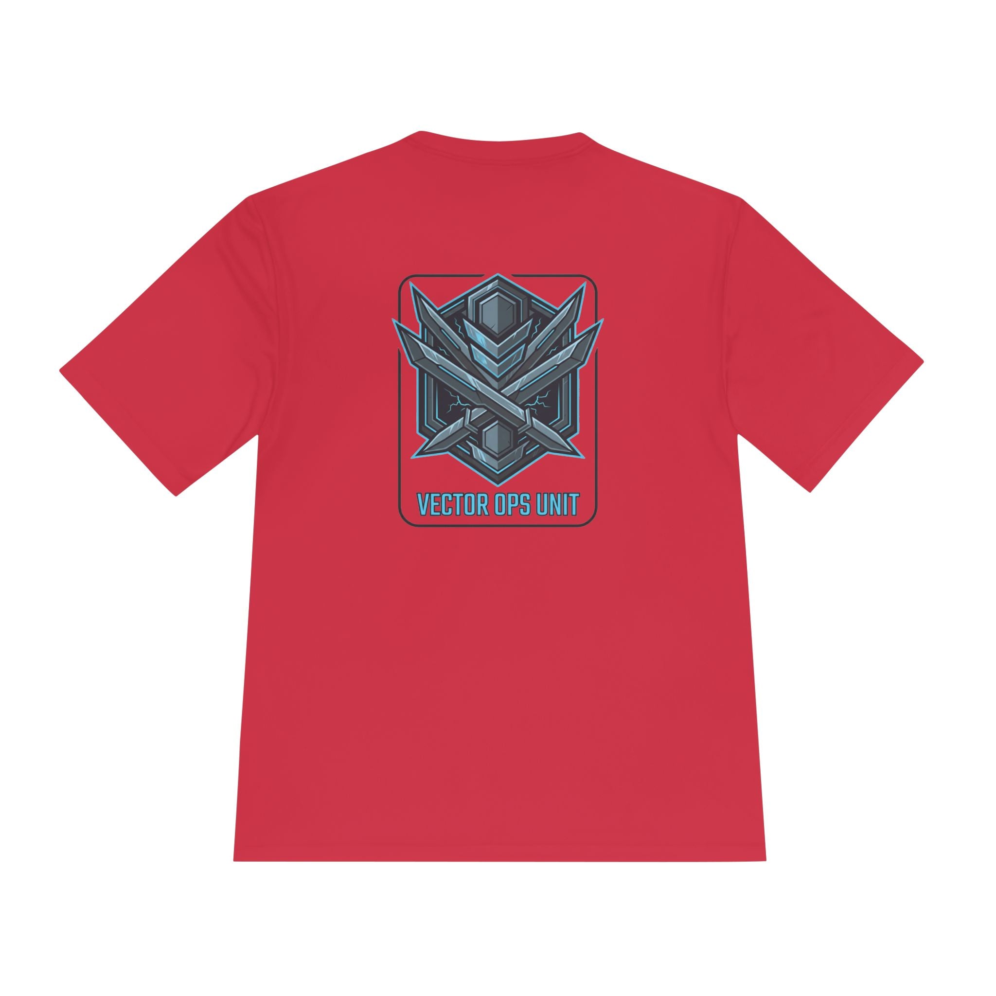 Power Runs Black PRB Blackline Vector Ops Unit Graphics Tee by Power Runs Black