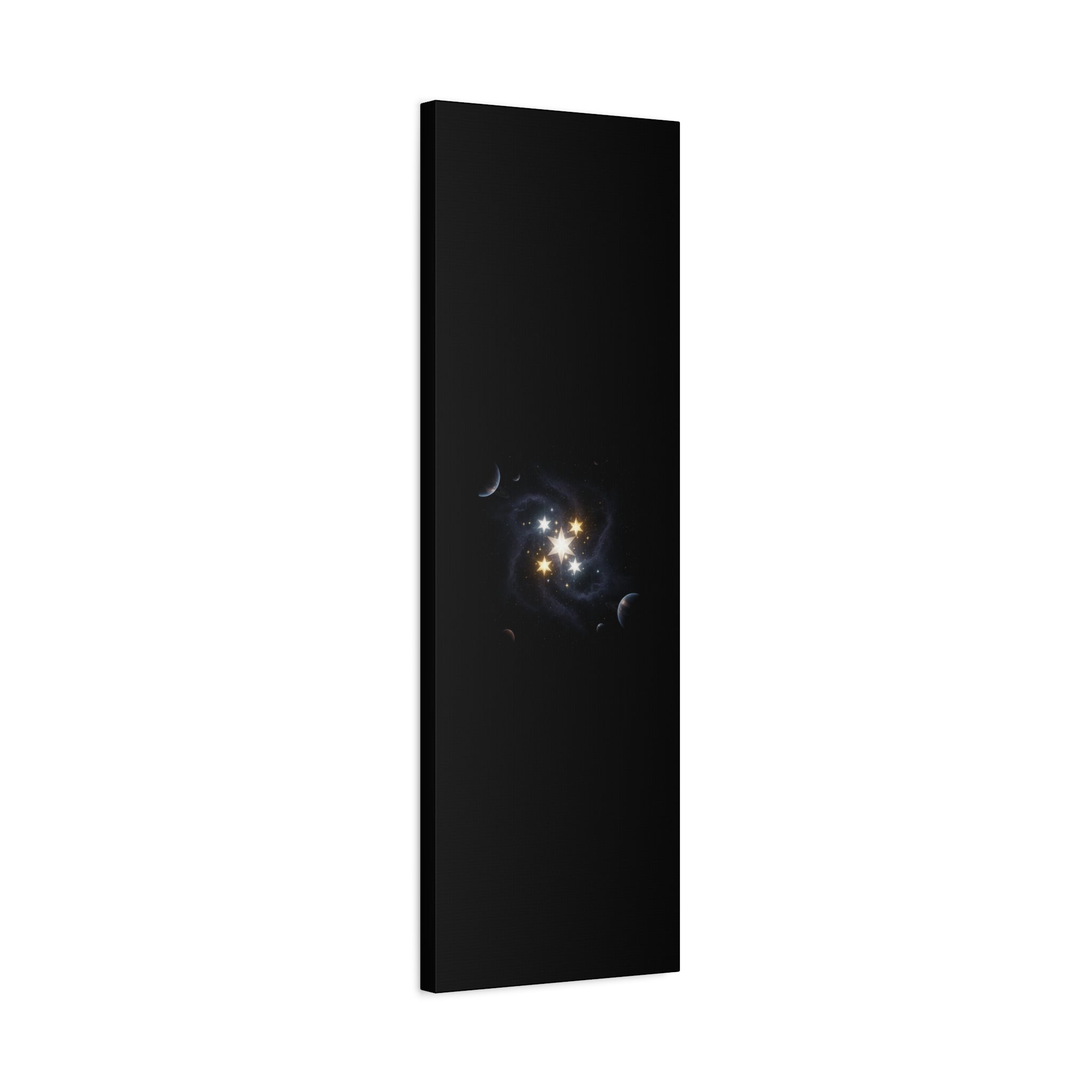 PRB Celestial Star Cluster Matte Canvas Print — Cosmic Planets Wall Art by Printify