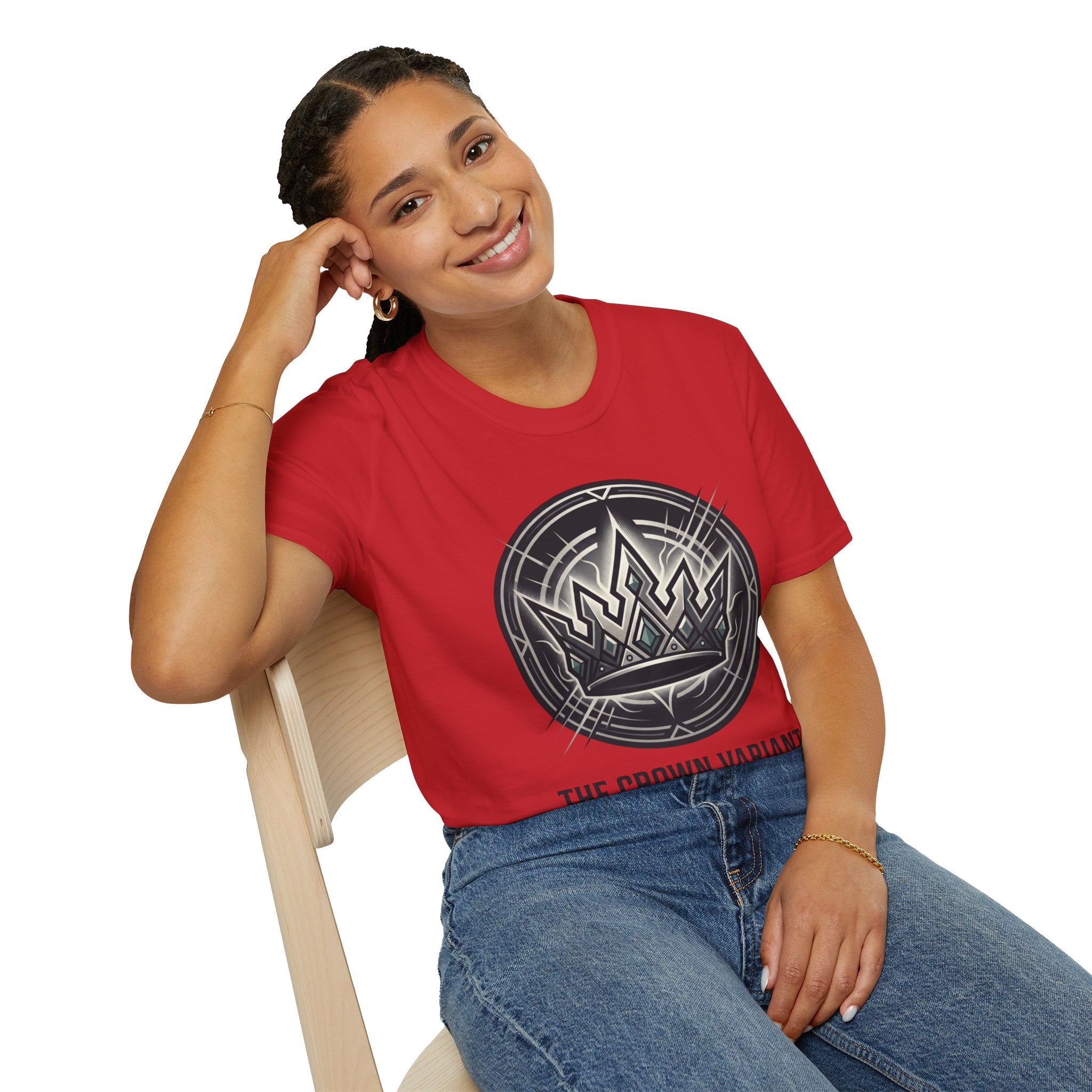 Power Runs Black PRB Crown Variant Graphic T-Shirt — The Crown Variant Emblem by Power Runs Black