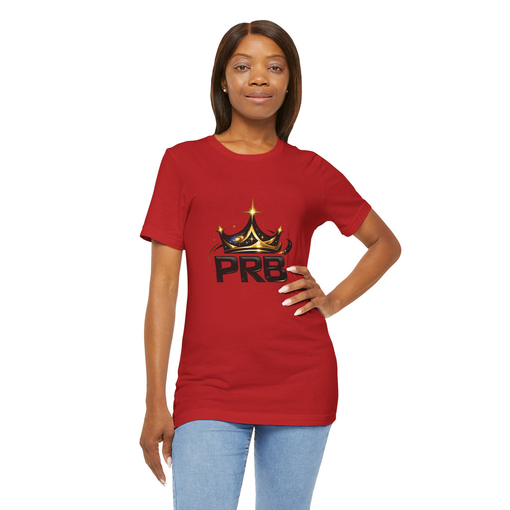 PRB Crown Tee — Graphic Logo T-Shirt by Power Runs Black