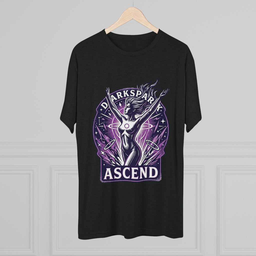 Power Runs Black PRB Ascend Space Goddess Tee — "Parkspark Ascend" Retro Sci‑Fi Graphic T-Shirt by Power Runs Black