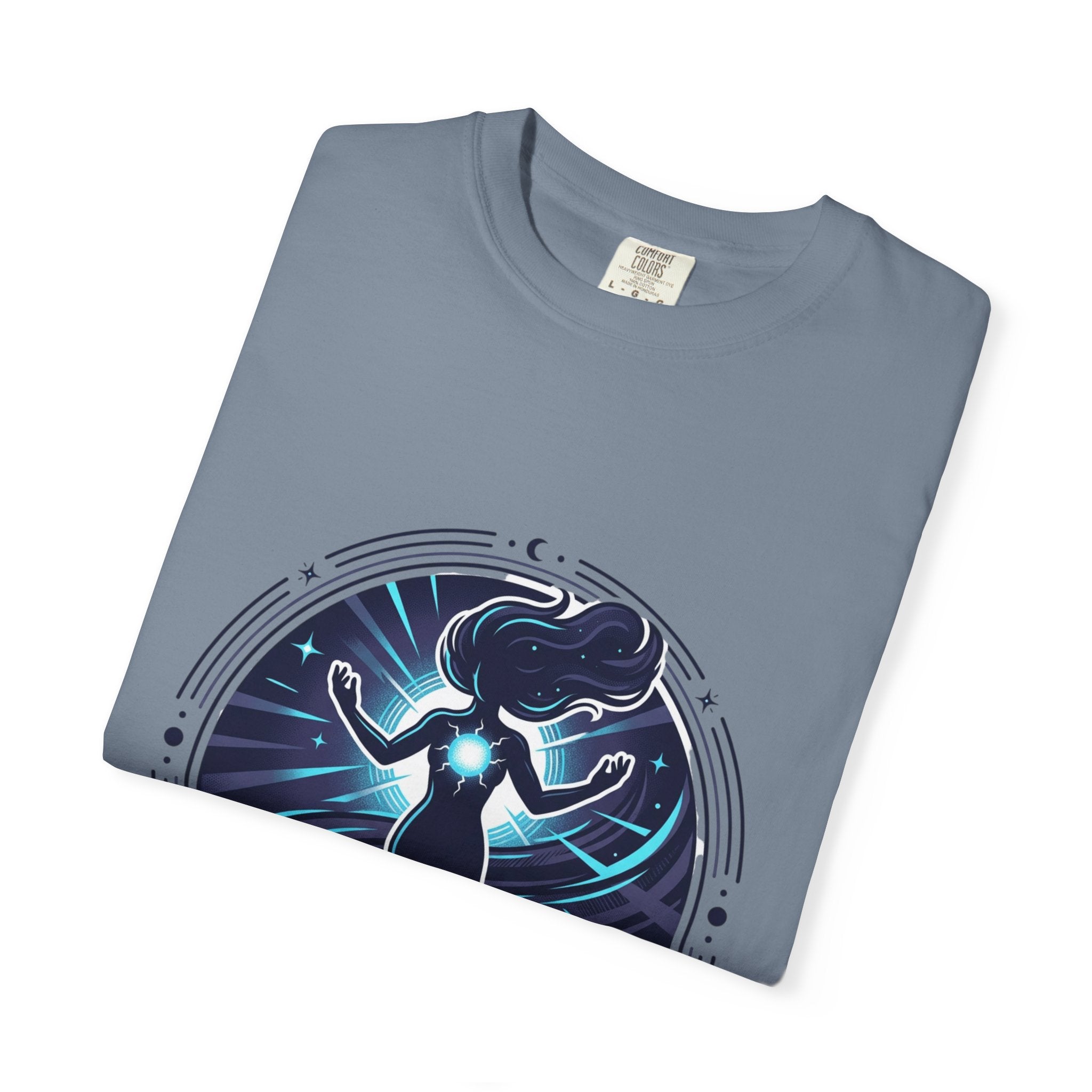 Power Runs Black PRB Ascension T-Shirt — Spiritual Energy Graphic Tee by Printify