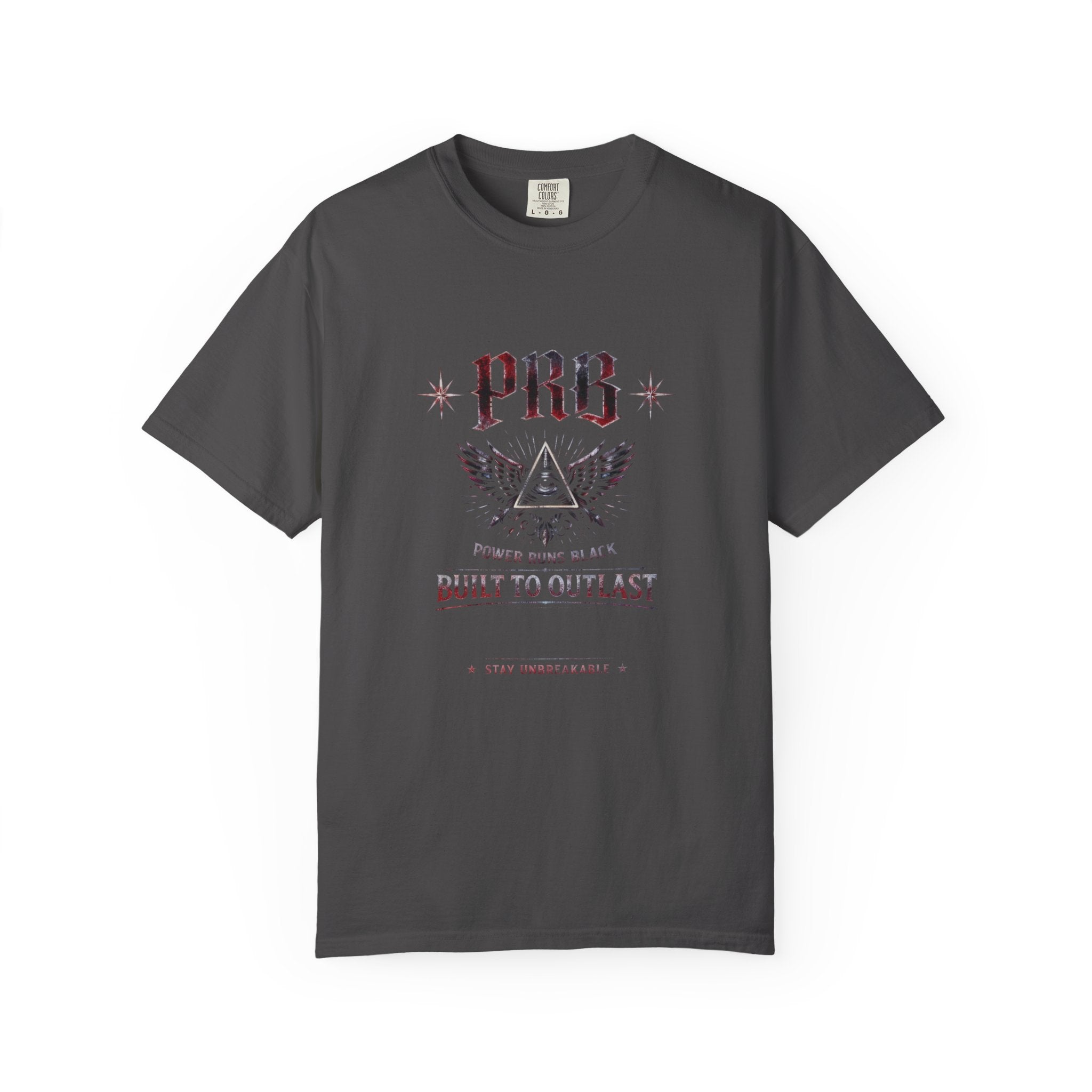 PRB Built to Outlast PRB Graphic T-Shirt by Power Runs Black