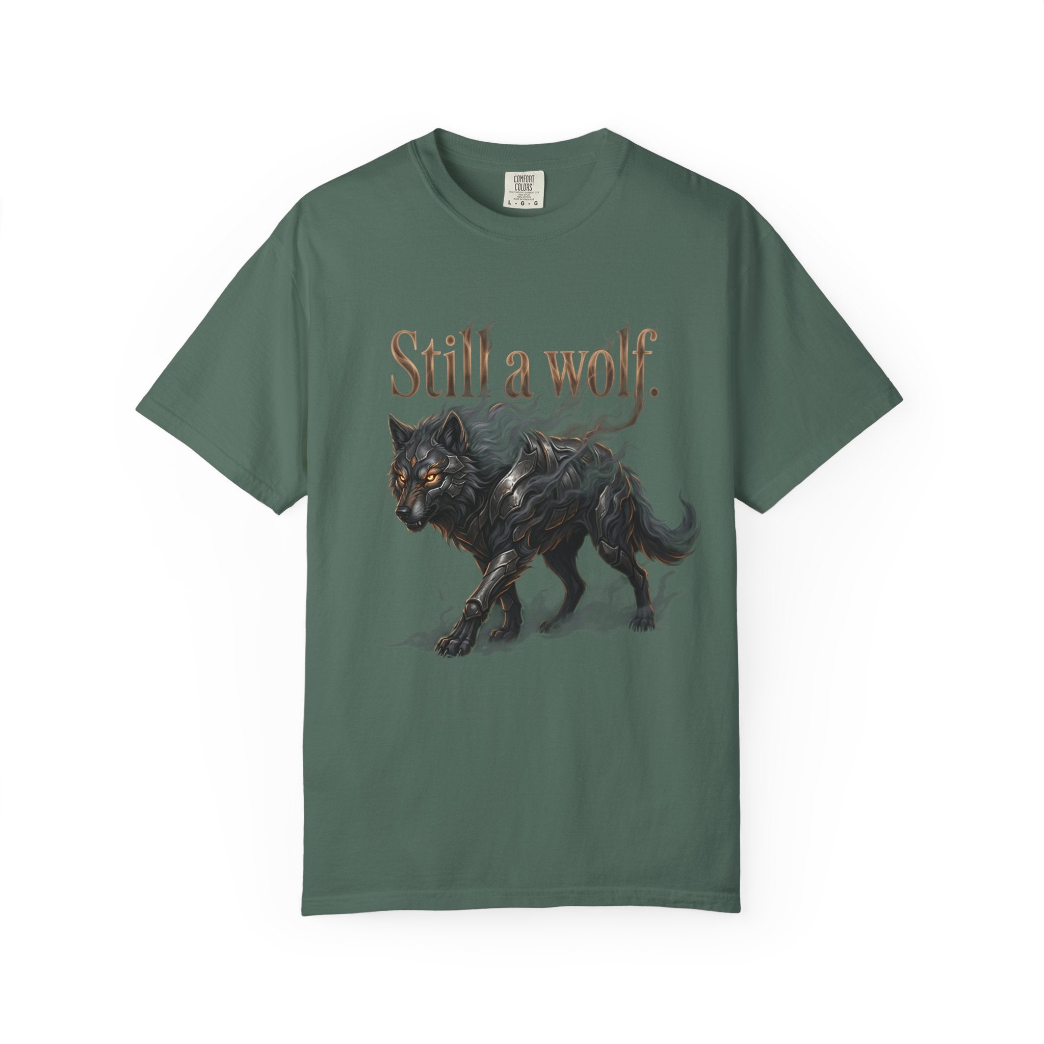 PRB Still a Wolf T-Shirt — Dark Wolf Graphic Tee by Printify