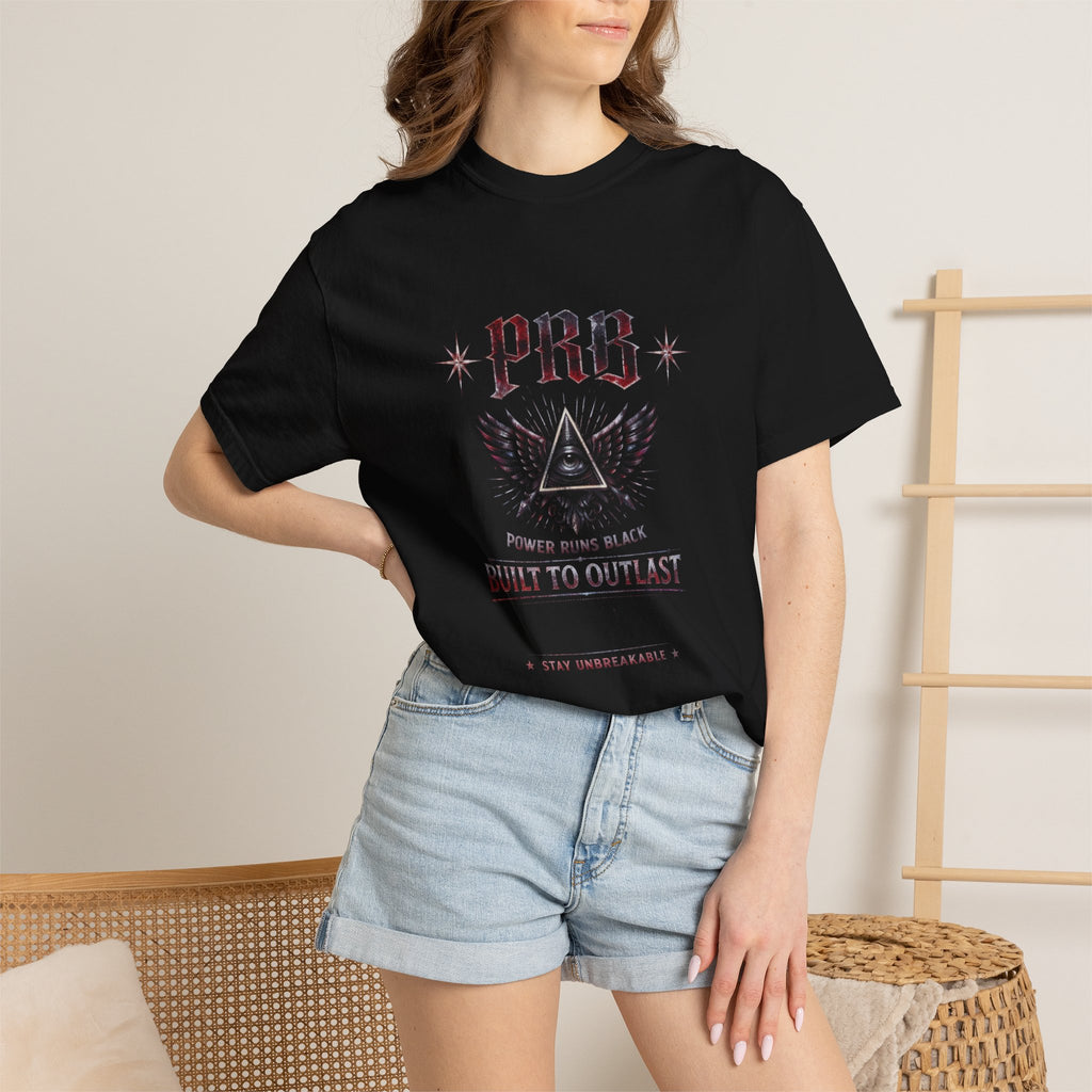 PRB Built to Outlast PRB Graphic T-Shirt by Power Runs Black