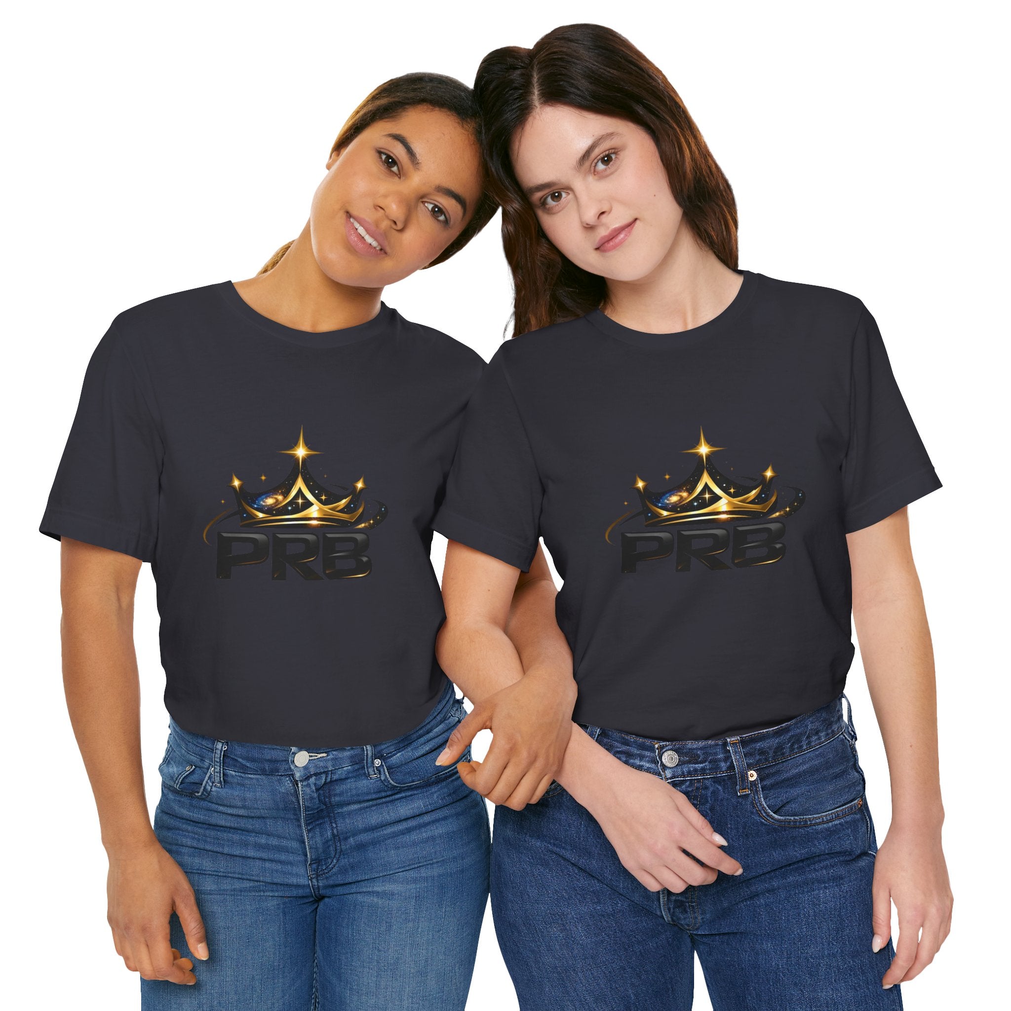 PRB Crown Tee — Graphic Logo T-Shirt by Power Runs Black
