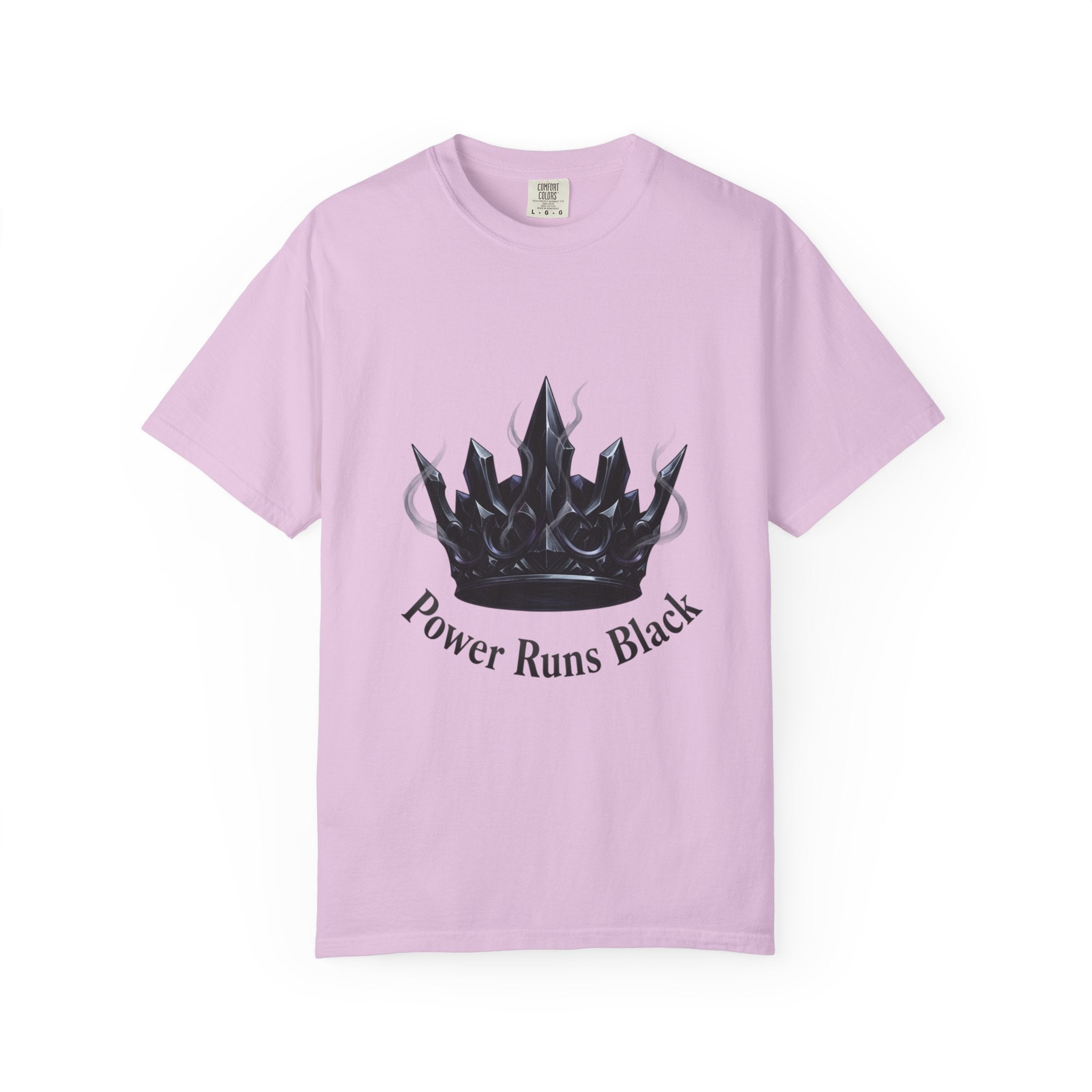 PRB Power Runs Black Crown Graphic T-Shirt by Power Runs Black